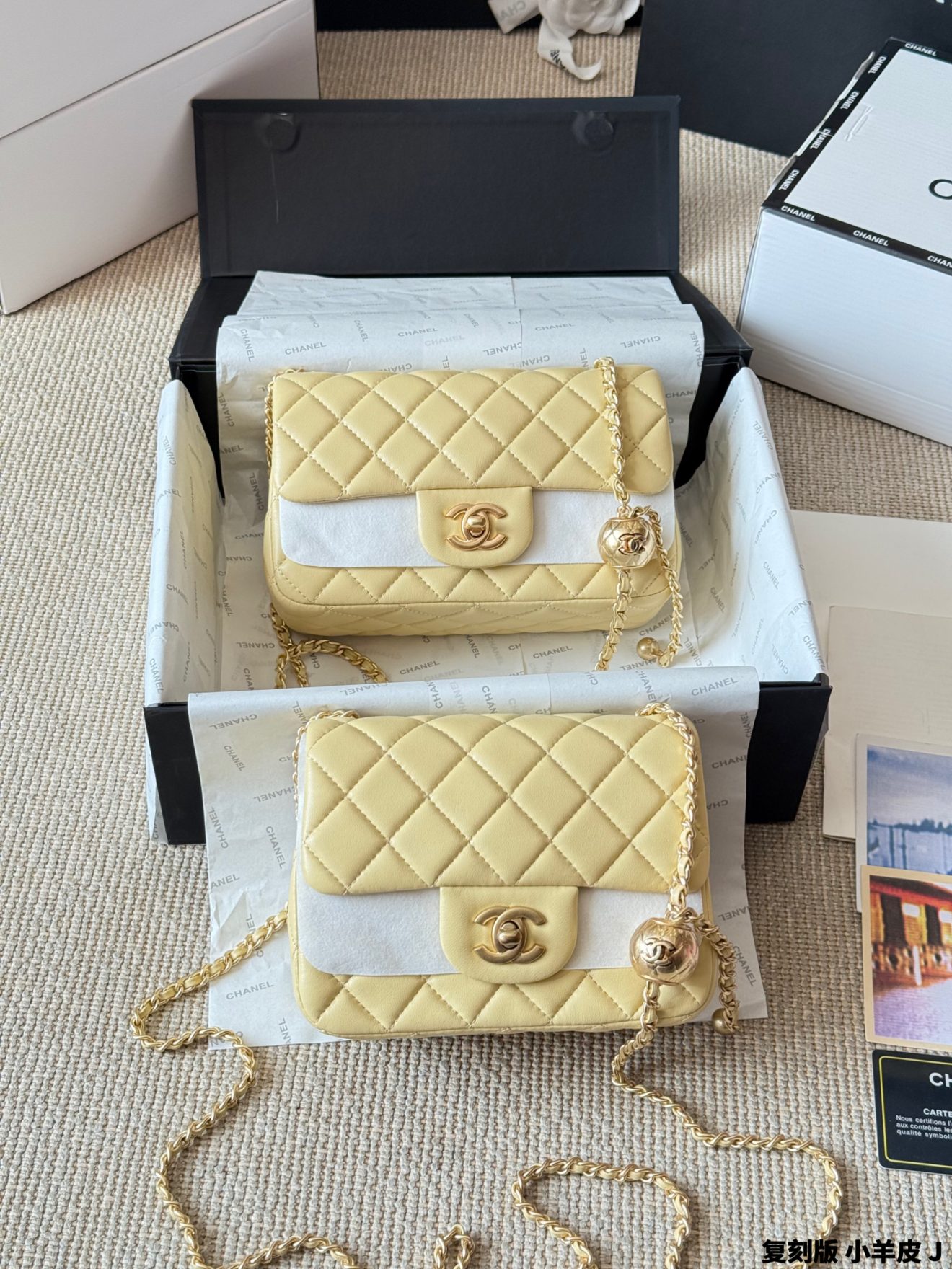 Mini Flap Bag Pearl Crush 18cm and 20cm(9 colors) - Image 9