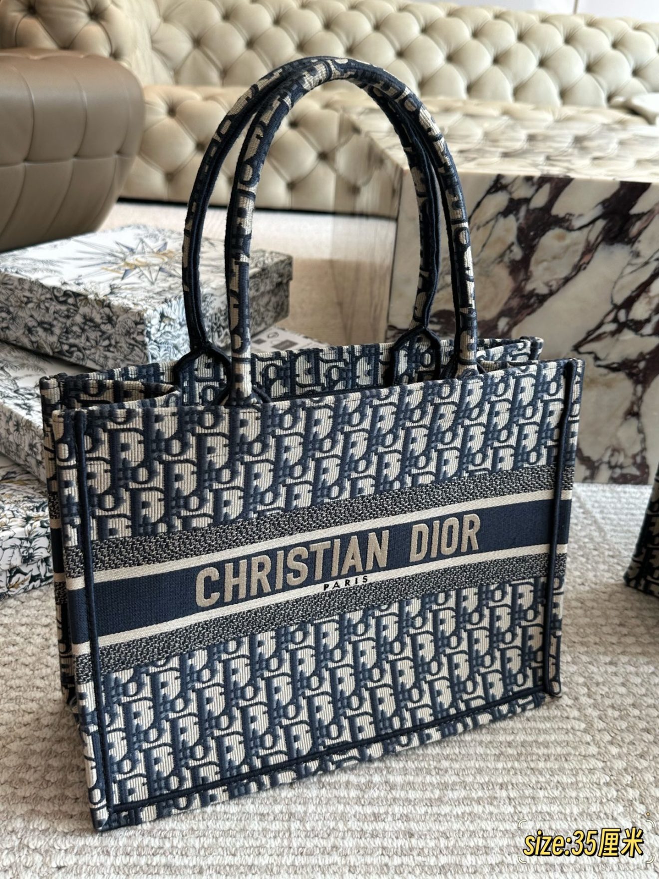 Dior tote monogram - Image 4