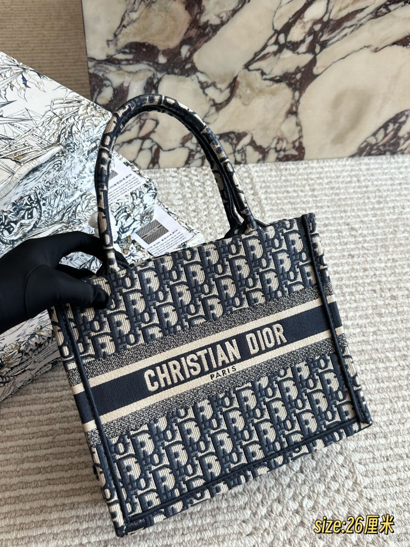 Dior tote monogram - Image 7