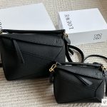 LOEWE Mini Puzzle bumbag in calfskin