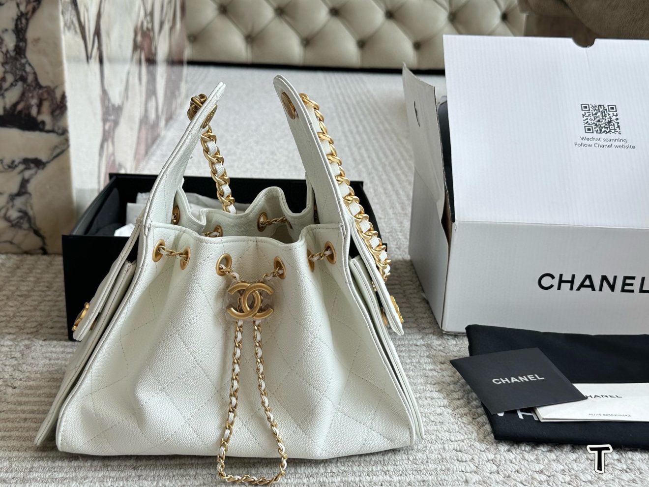 CHANEL 25 Caviar Bag Small 26x30cm (8 colors) - Image 9