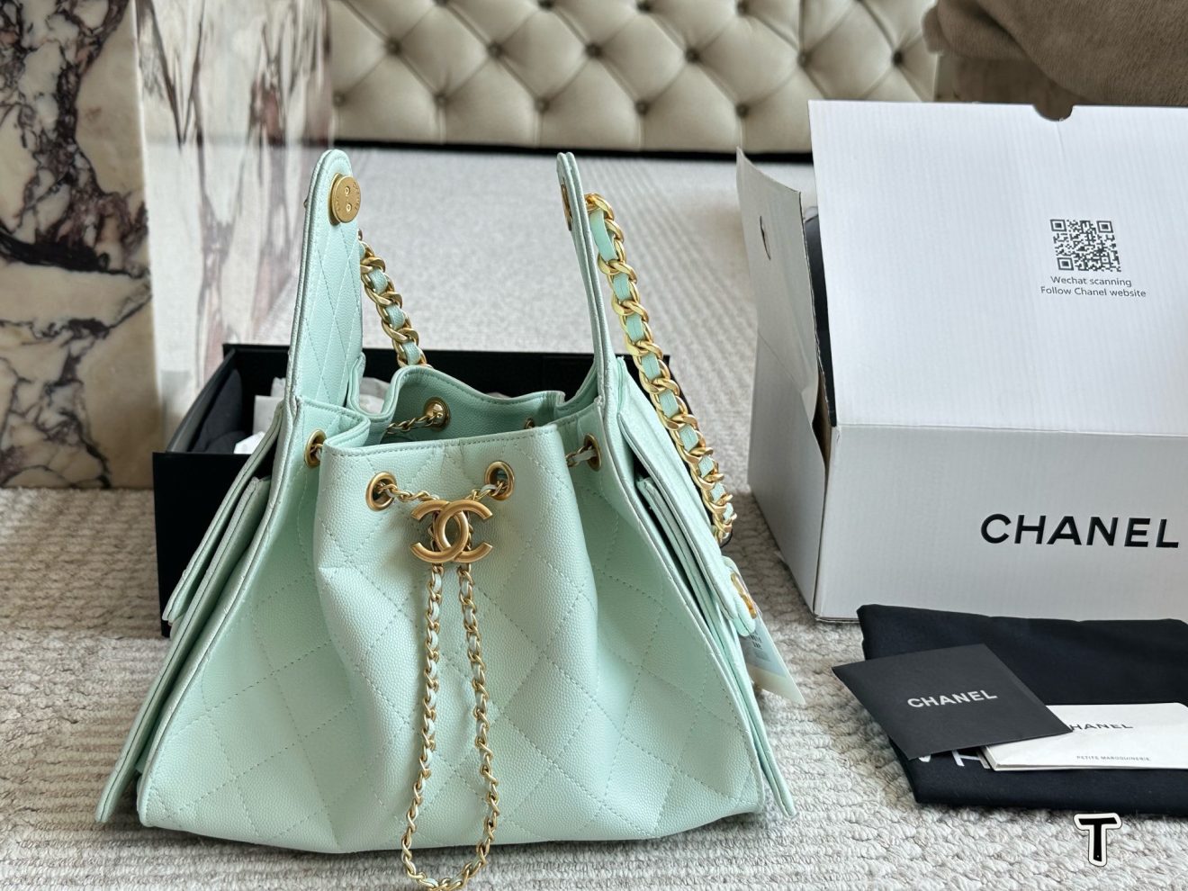 CHANEL 25 Caviar Bag Small 26x30cm (8 colors) - Image 6