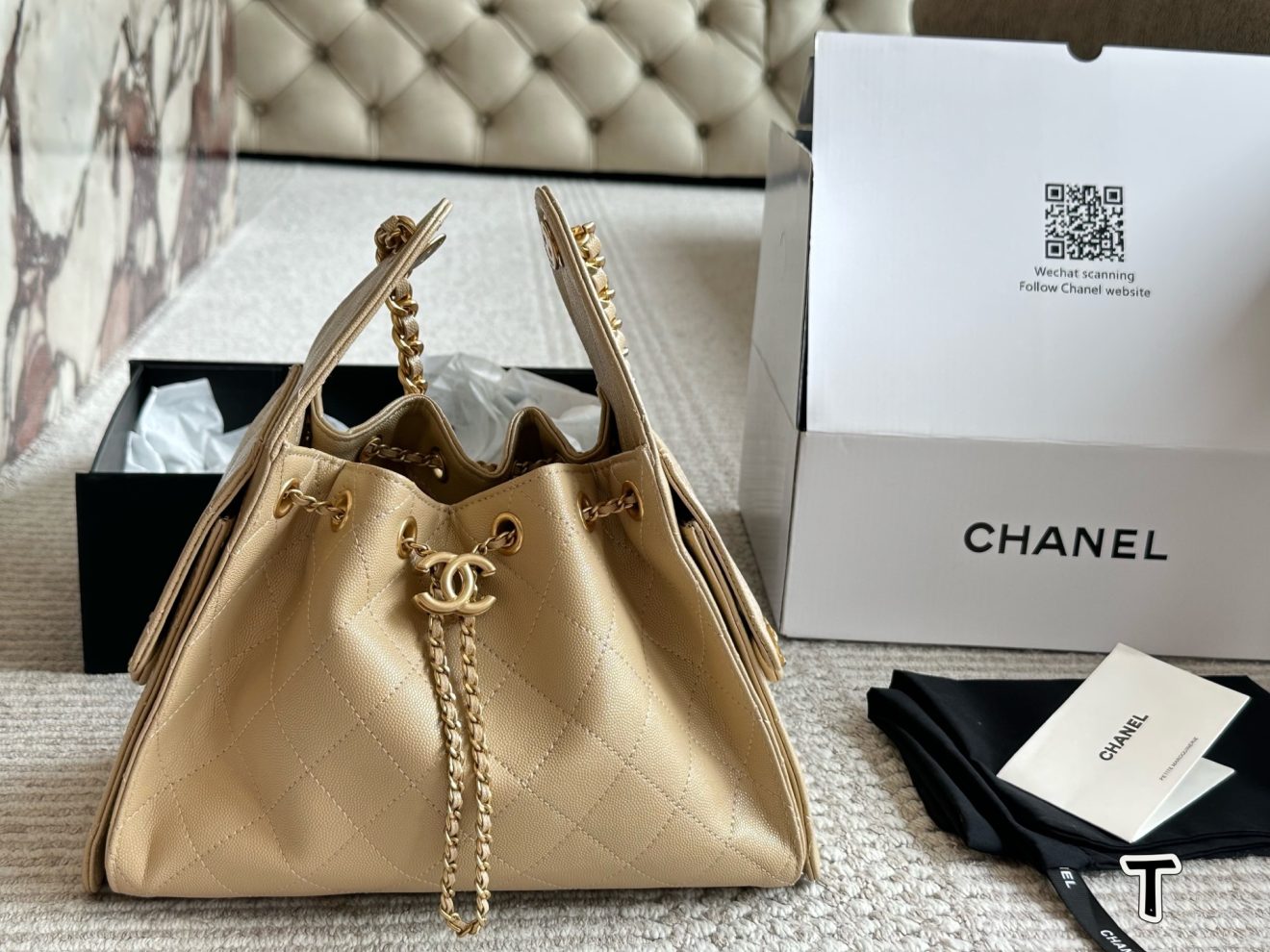 CHANEL 25 Caviar Bag Small 26x30cm (8 colors) - Image 2