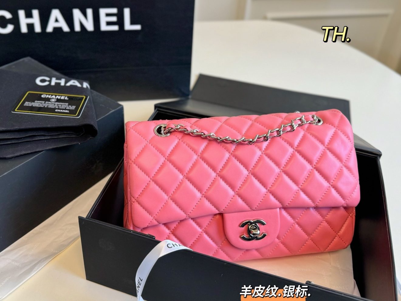 Chanel Flap bag -Lambskin- Silver Hardware-25cm（9 colors） - Image 2