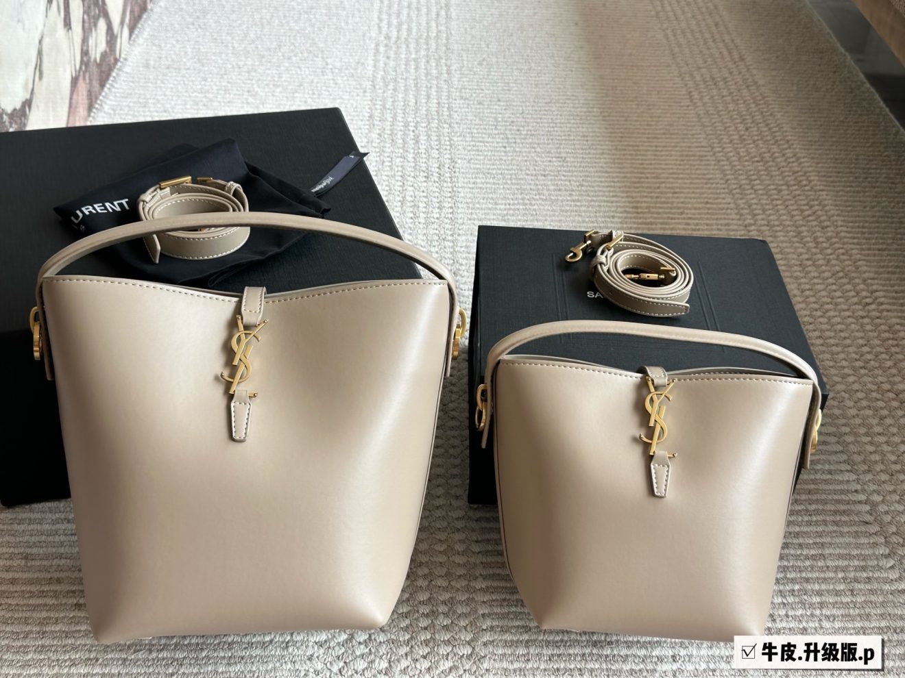 YSL HOBO BAG SIZE ：25*20cm (BIG） 16*20cm（SMALL）