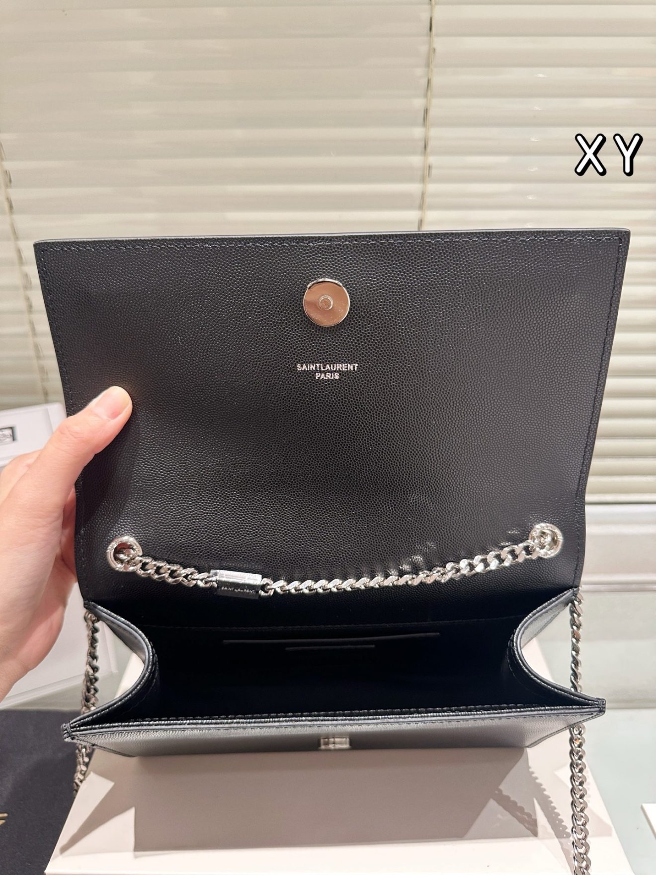 YSL BAG caviar size 23x12x5cm - Image 4