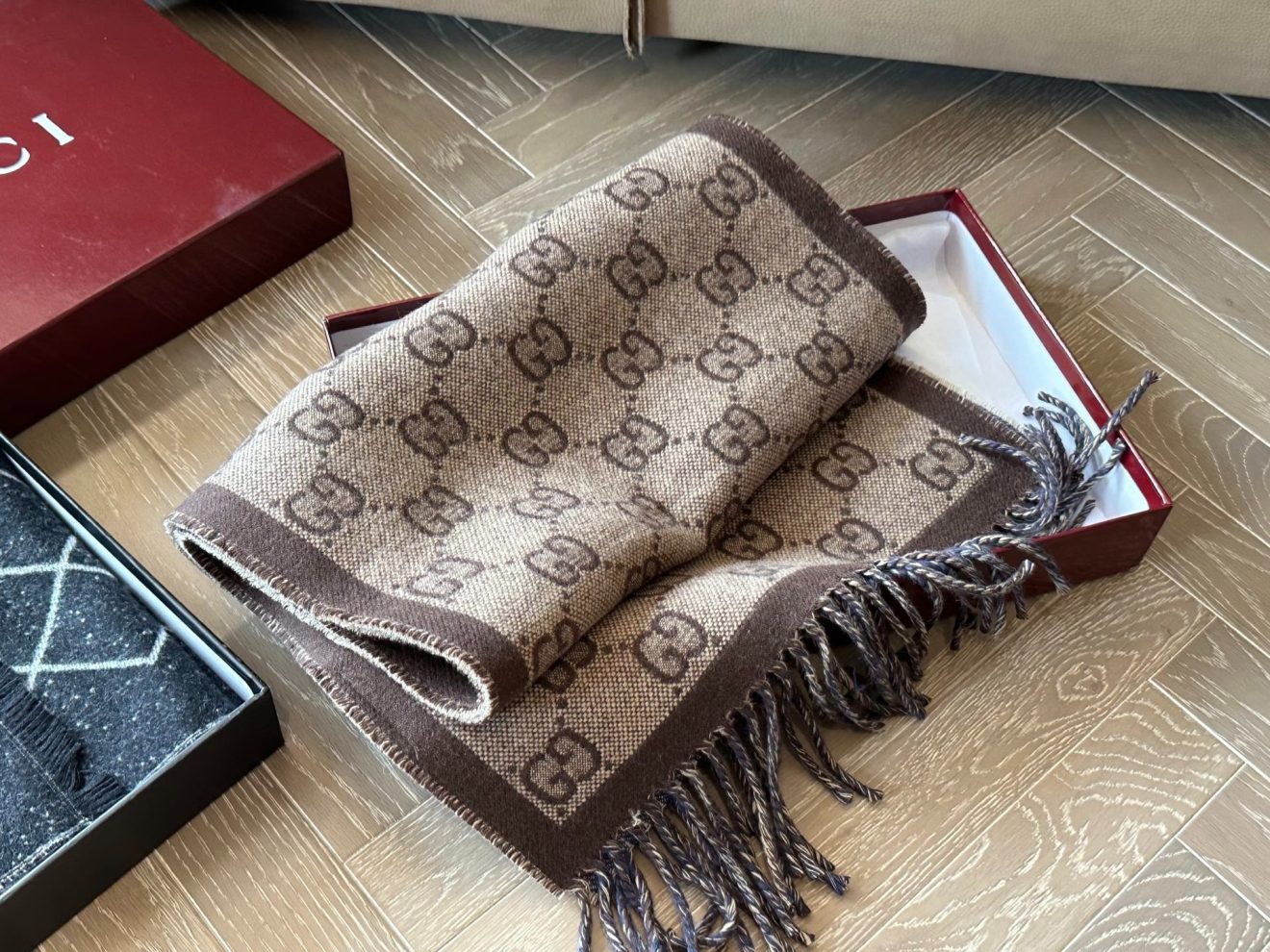 GUCCI Scarf size：35*180cm - Image 8