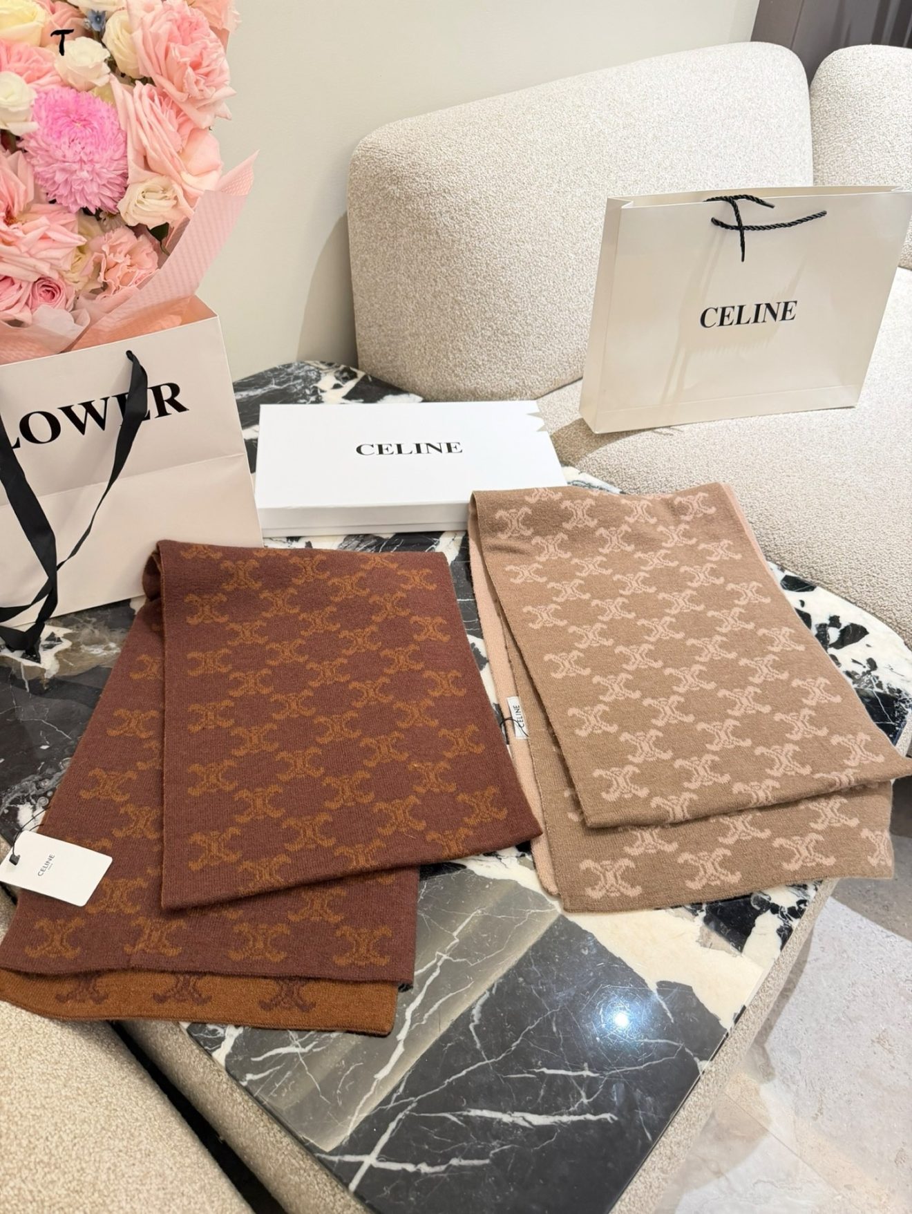 CELINE Scarf