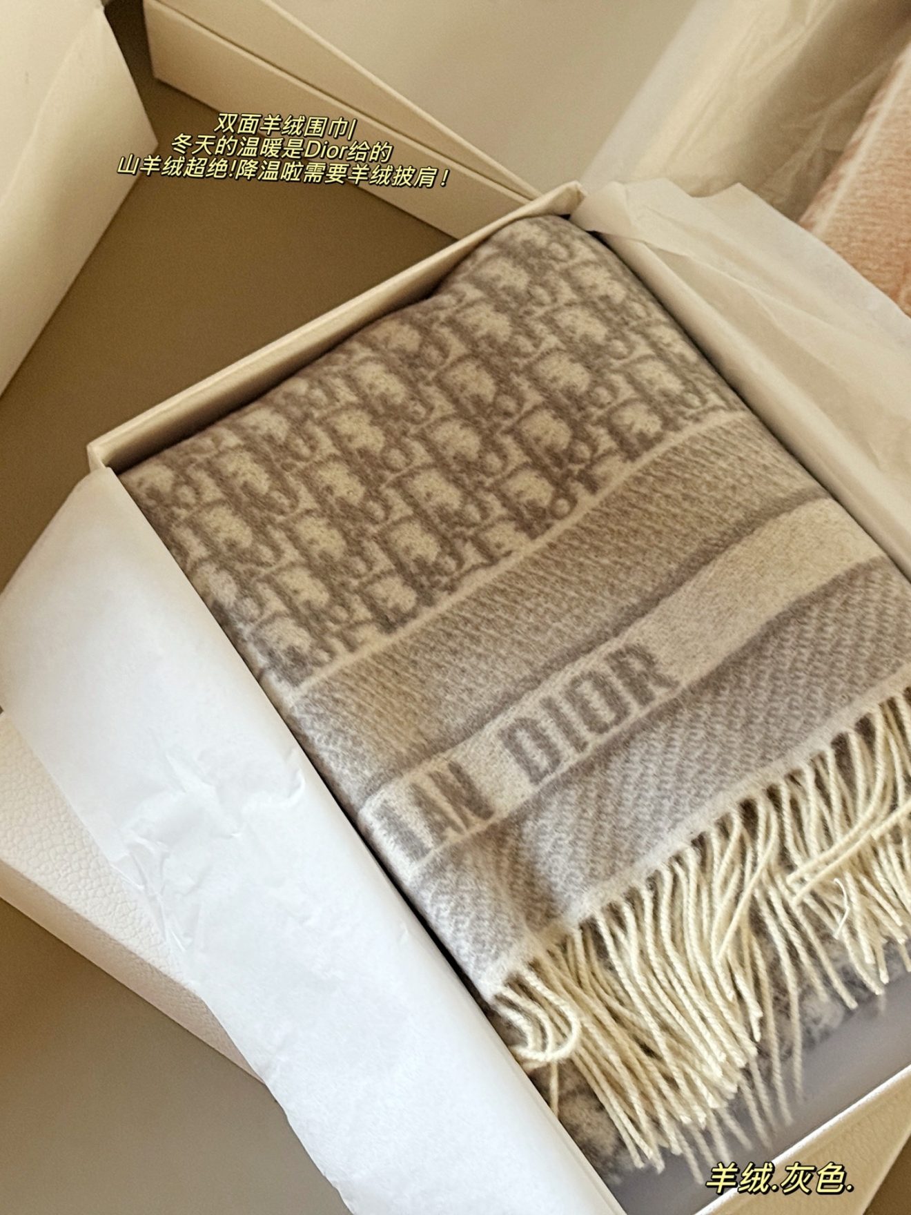 DIOR Scarf size：200*40cm - Image 2