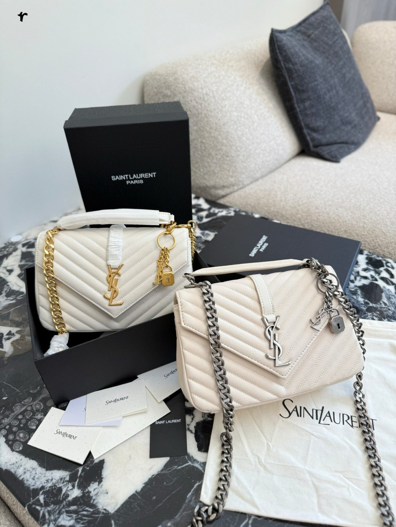 YSL BAG size  :  24X16X6cm - Image 3