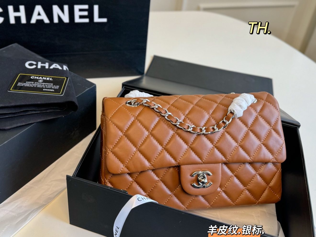 Chanel Flap bag -Lambskin- Silver Hardware-25cm（9 colors） - Image 7