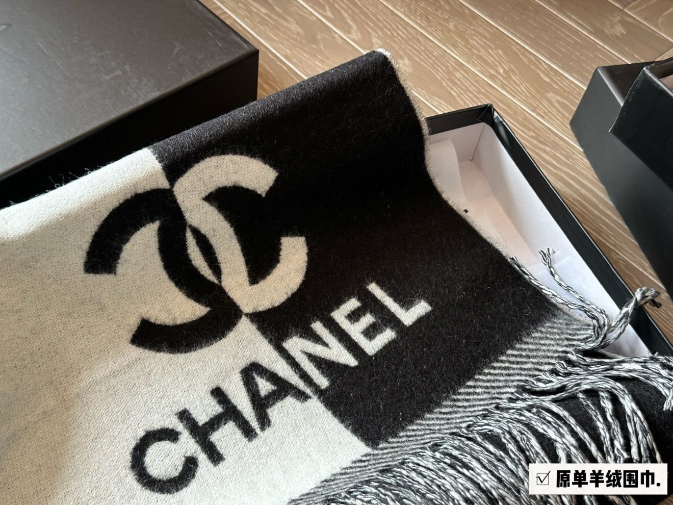 CHANEL Scarf  size：32*180cm - Image 4