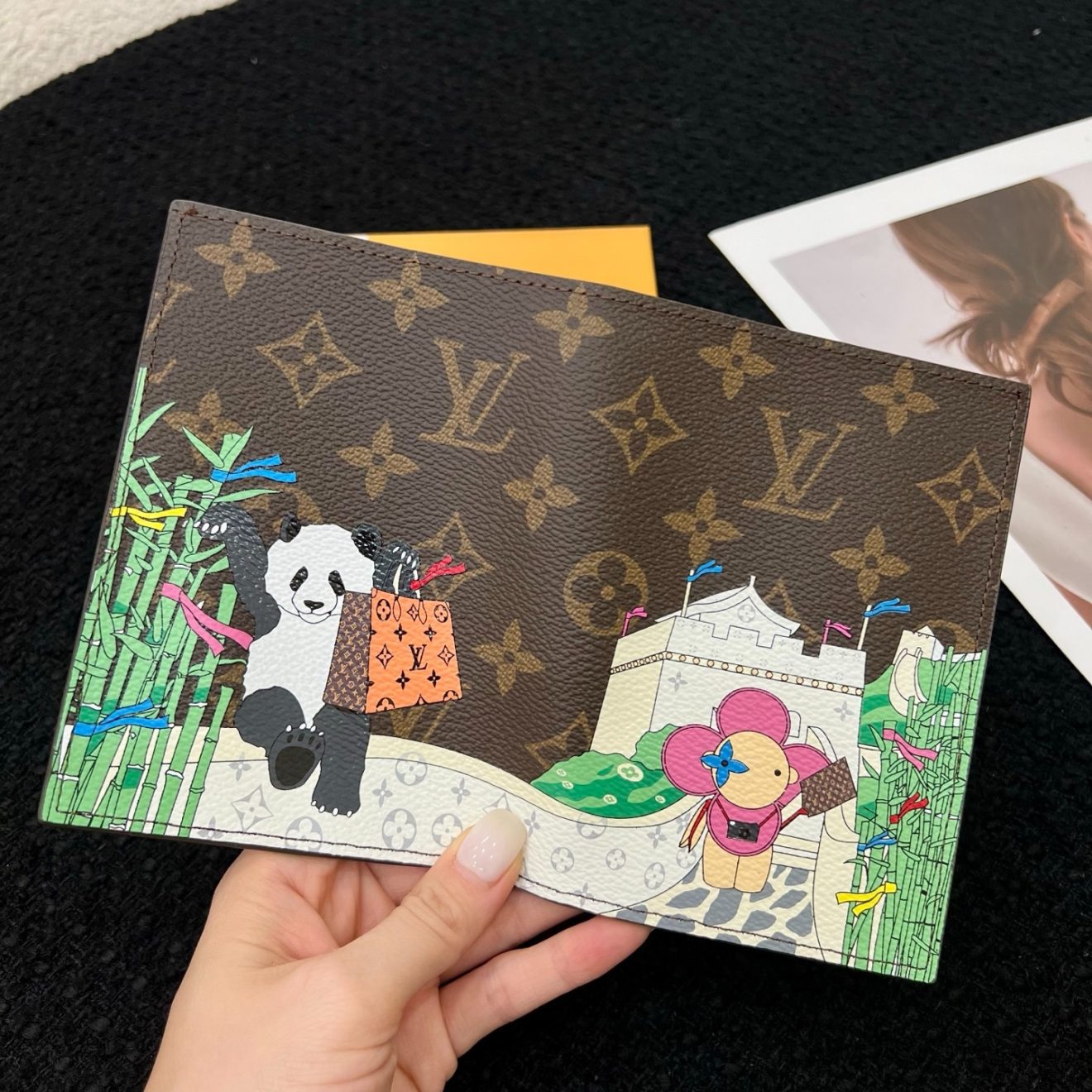 LOUIS VUITTON lv Passport cover