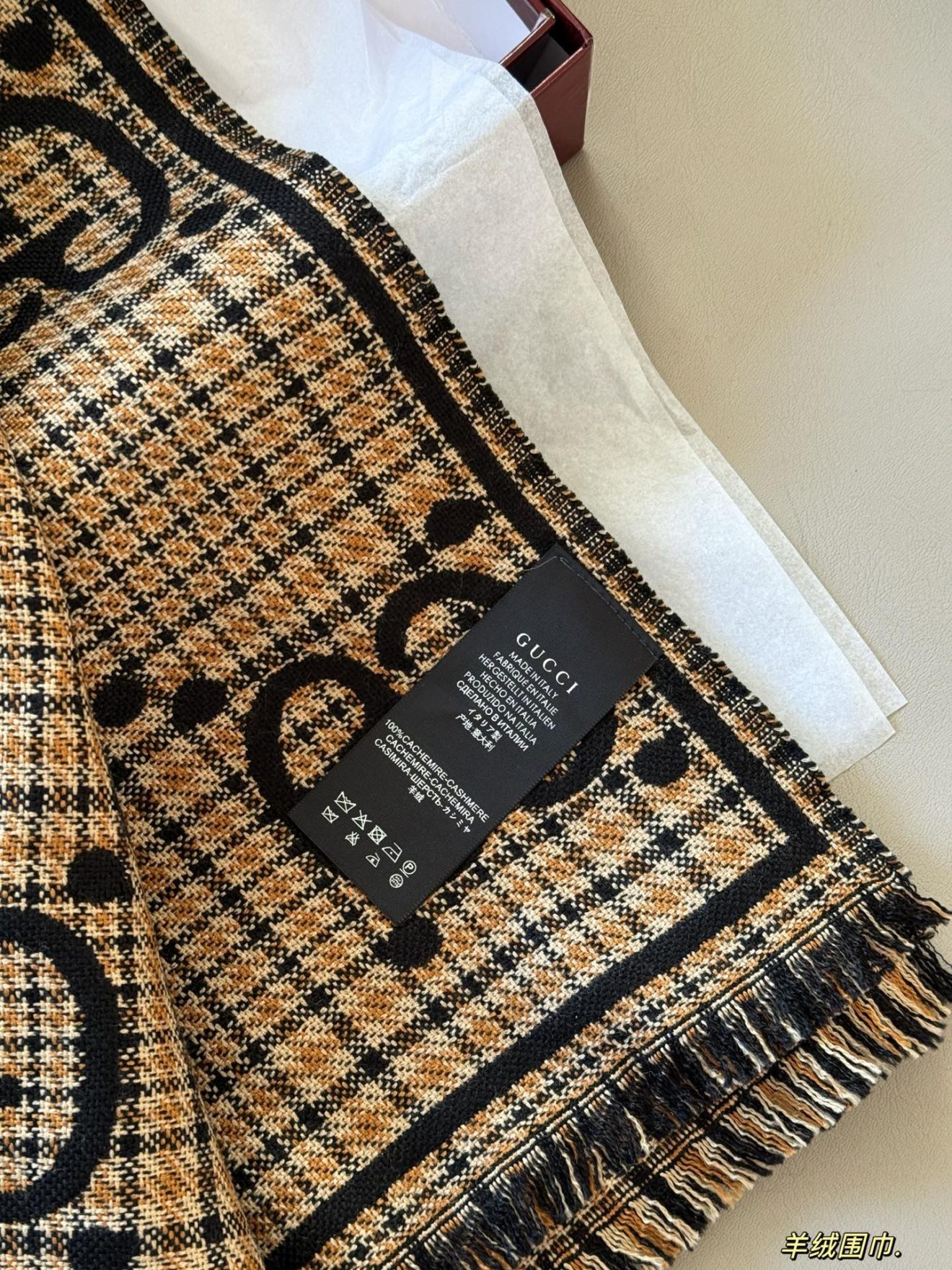 GUCCI Scarf  size：65*190cm - Image 4