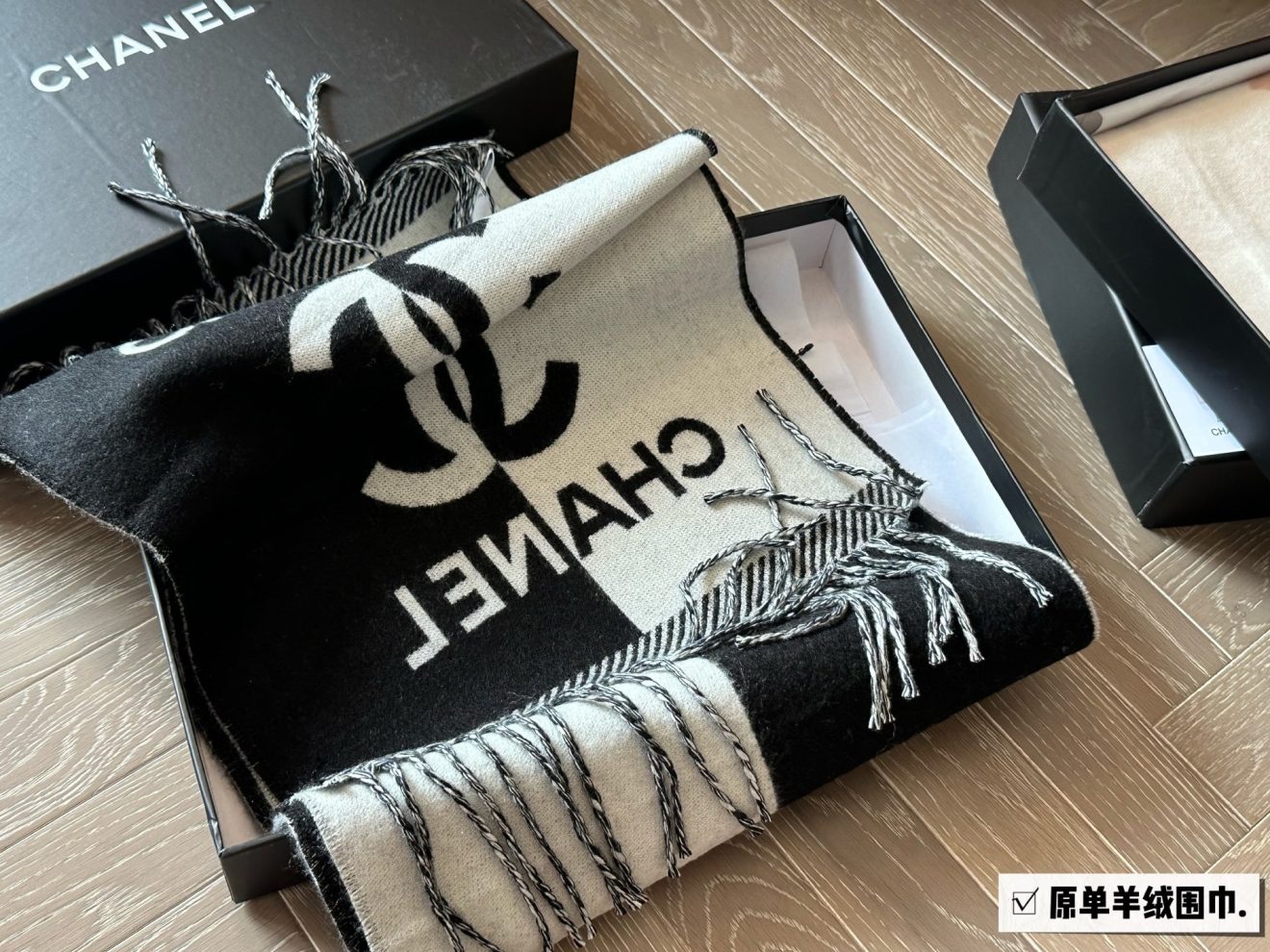 CHANEL Scarf  size：32*180cm - Image 5