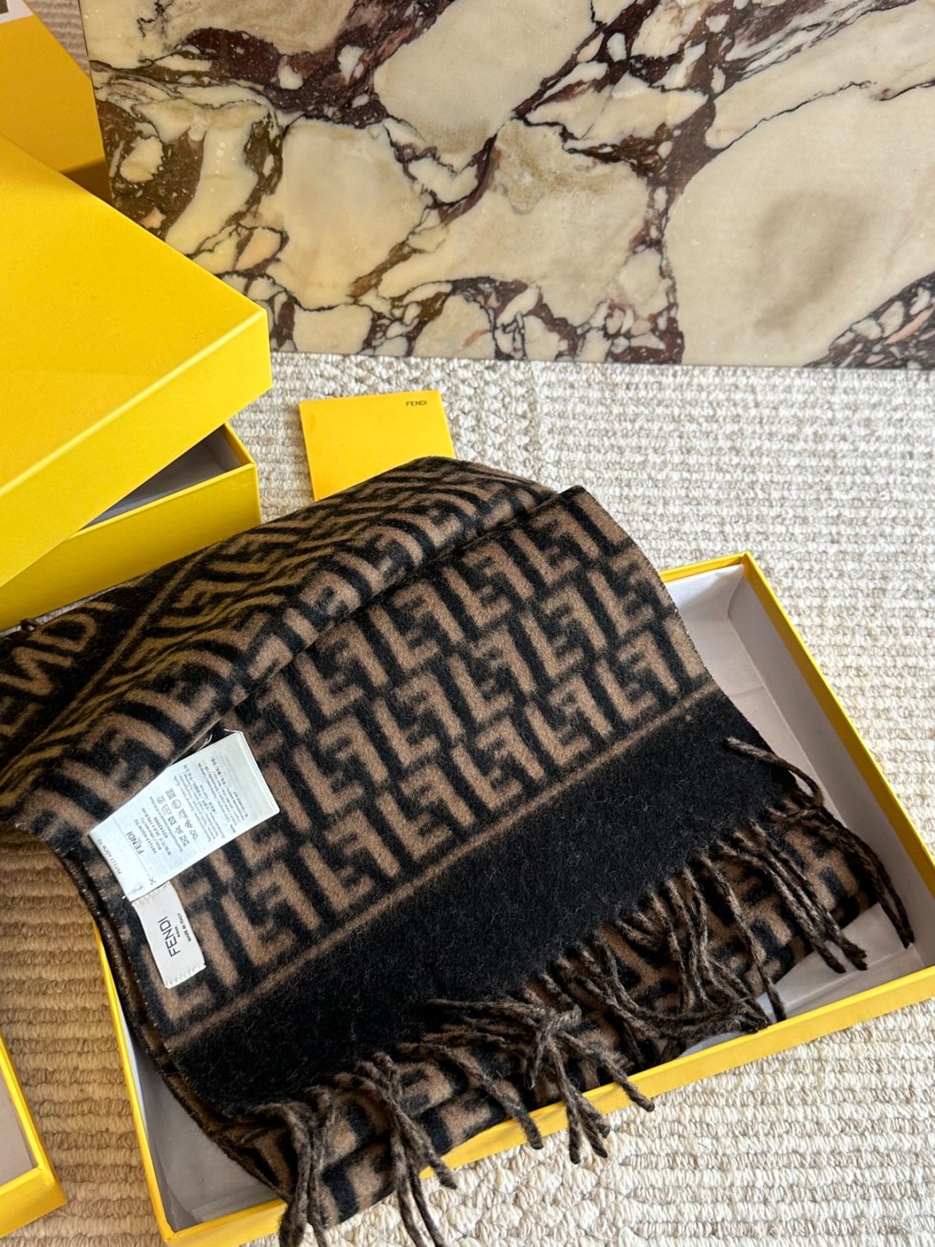FENDI Scarf  size：35*180cm - Image 6