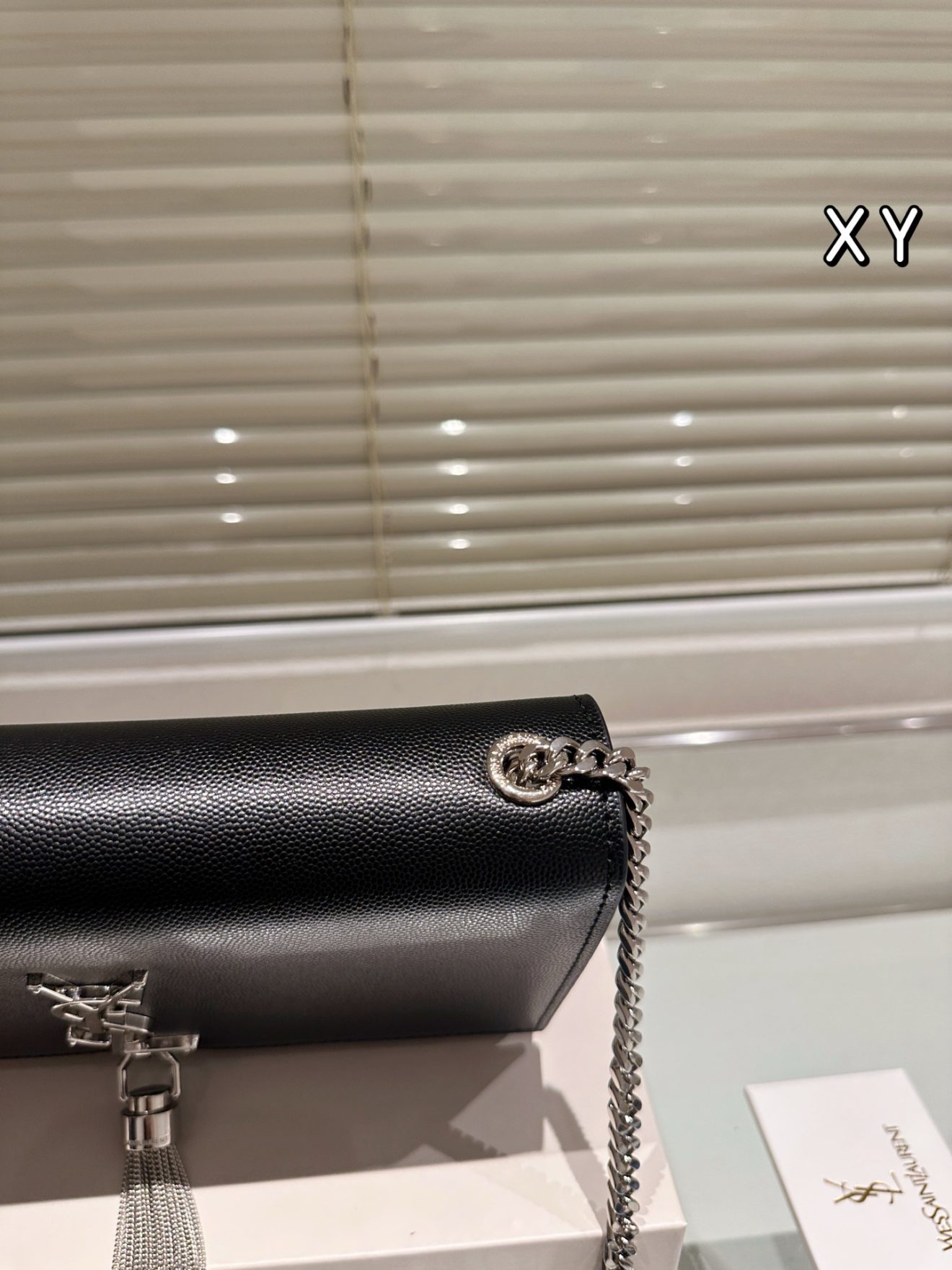 YSL BAG caviar size 23x12x5cm - Image 6