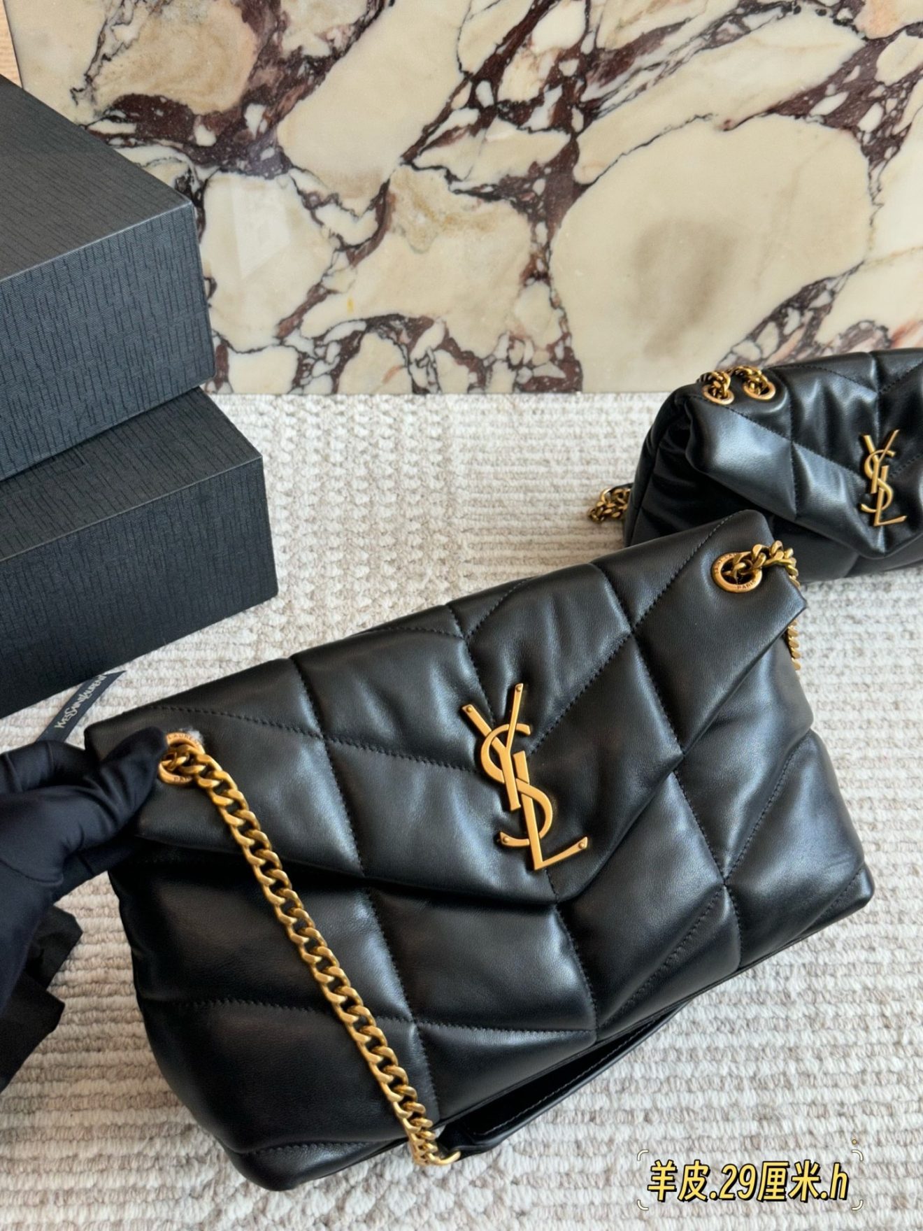 YSL BAG SIZE ：23CM 、29 CM