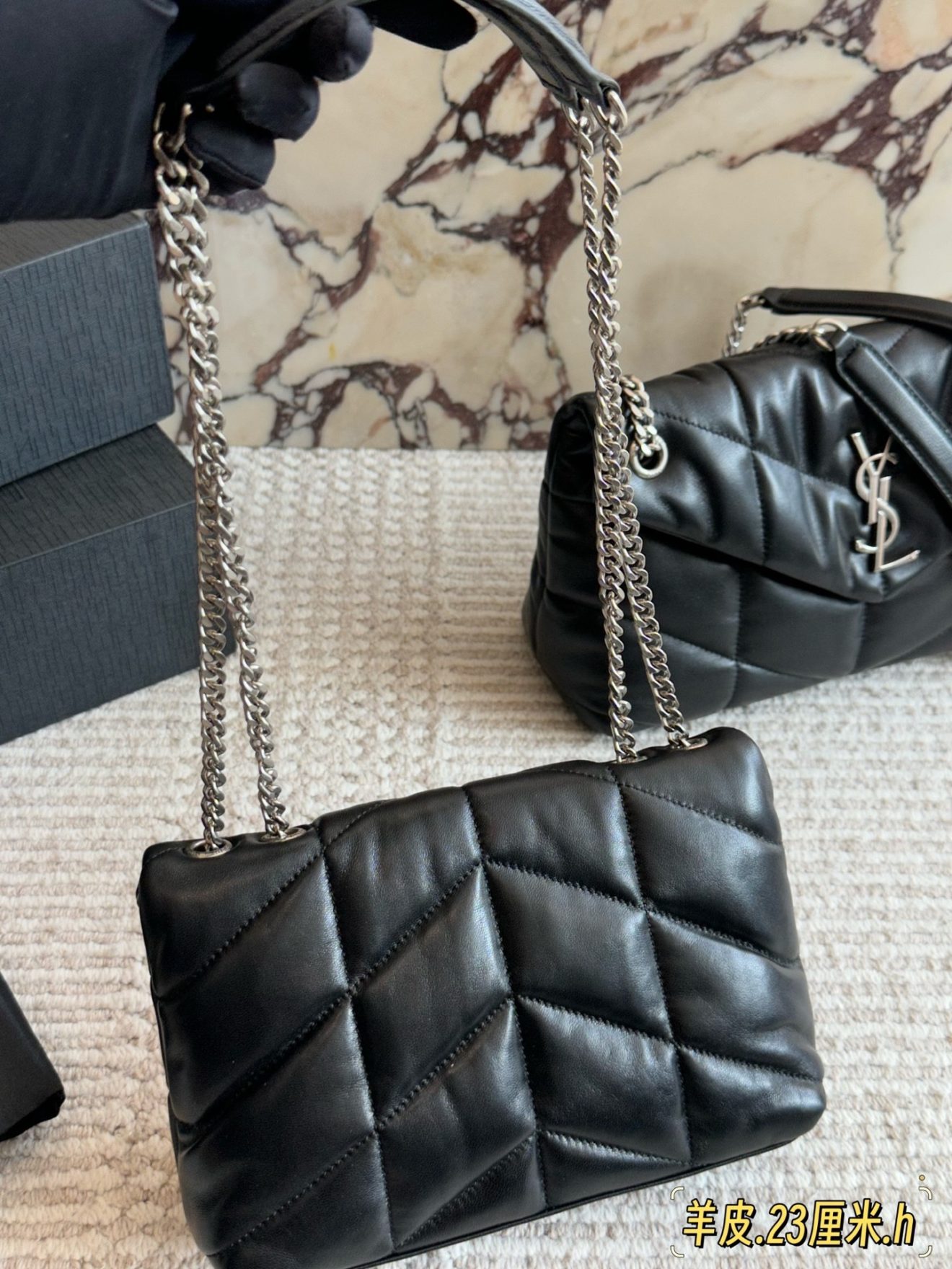 YSL BAG size： 29*22cm ，23*16cm - Image 5