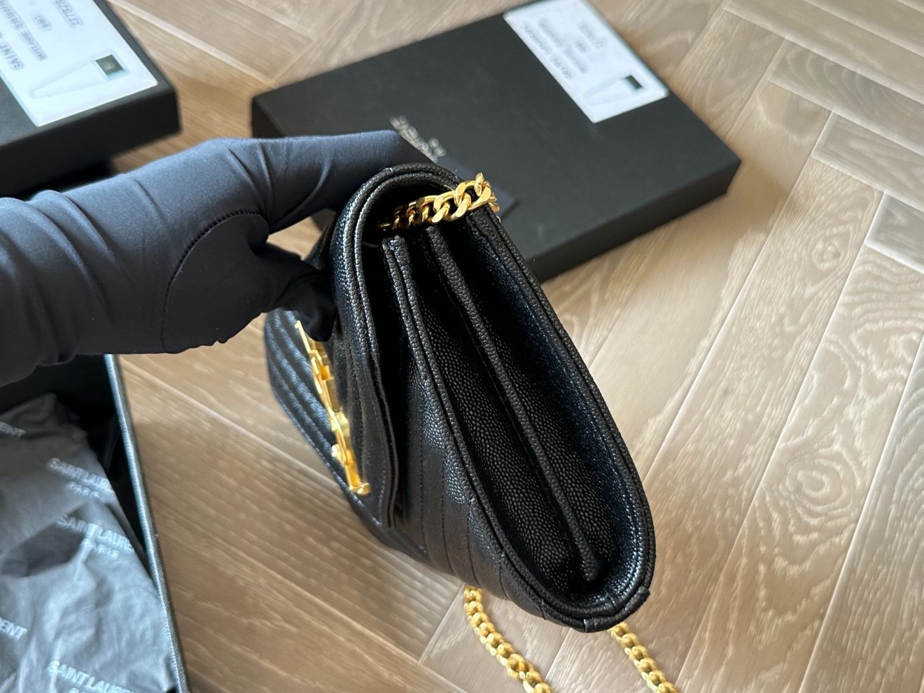 YSL WOC SIZE : 22x14 cm - Image 9