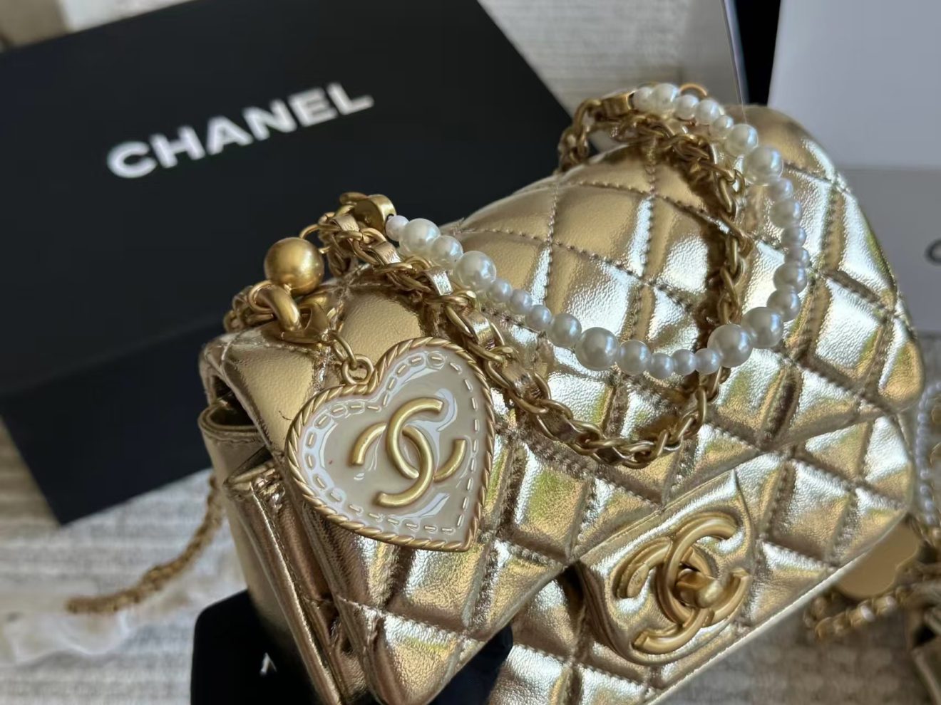 CHANEL MINI CF  SIZE :20 CM  OR  17 CM - Image 5