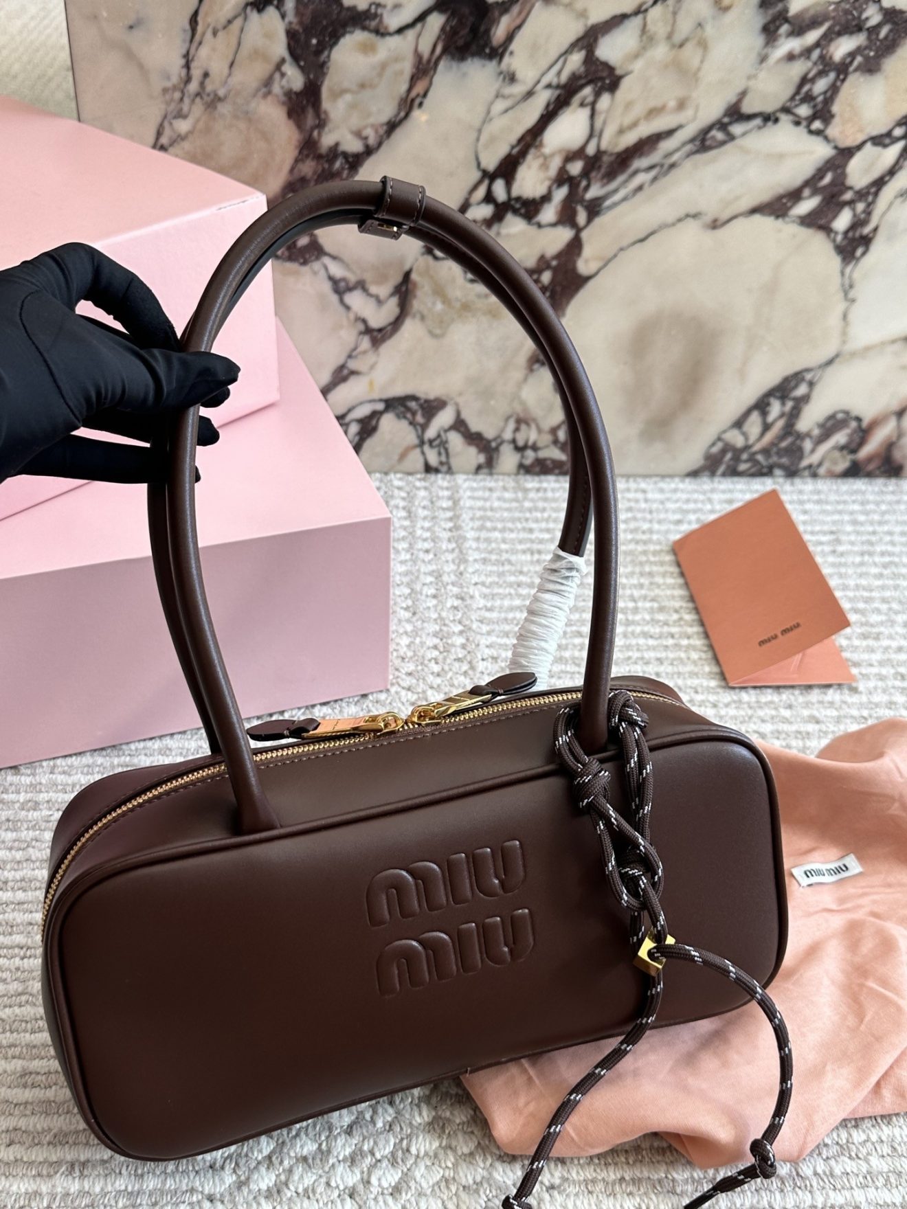 MIUMIU BAG  SIZE : 28  x  12 CM - Image 7