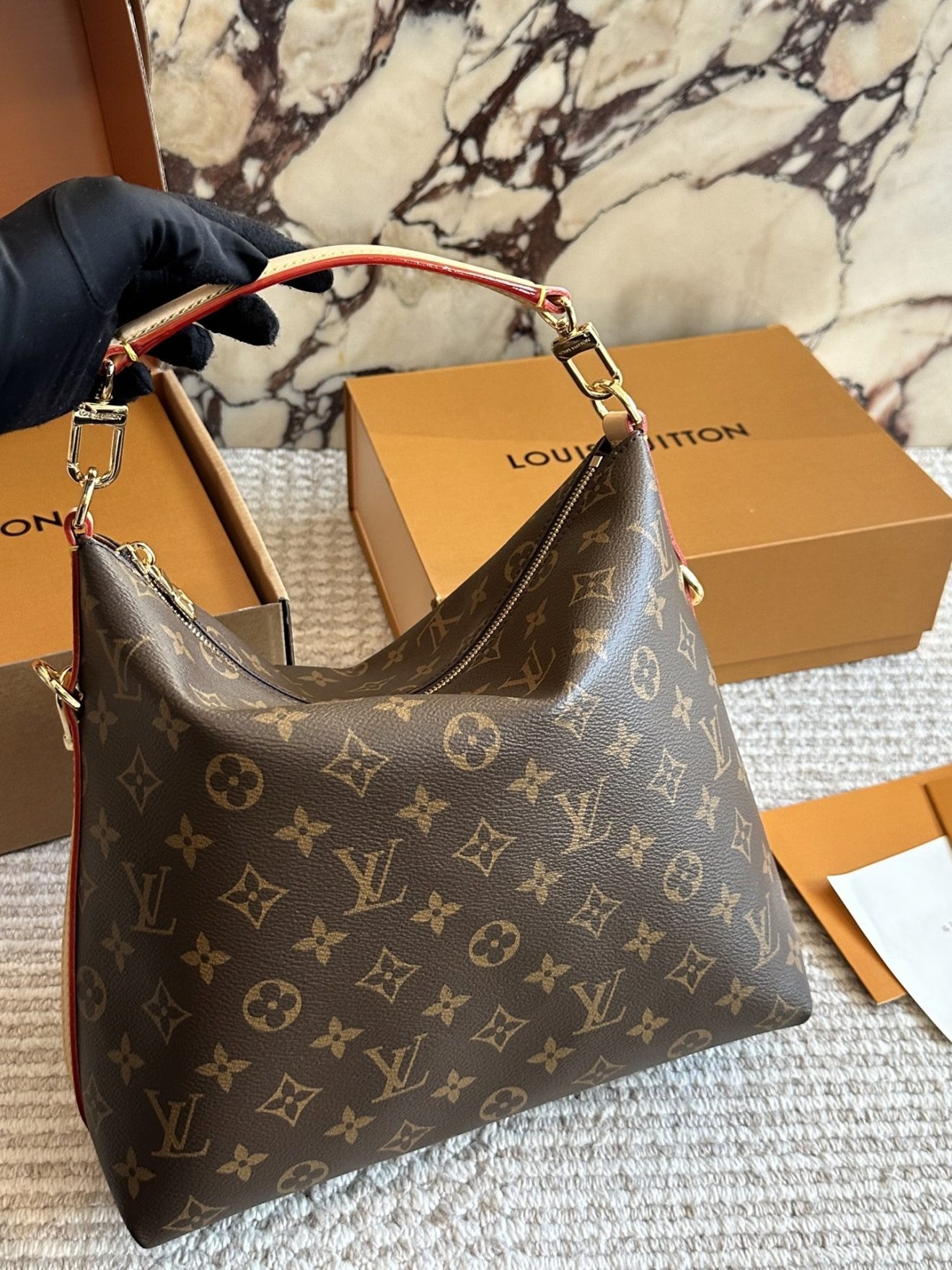 LOUIS VUITTON LV BAG SIZE : 28 X 25 cm - Image 5