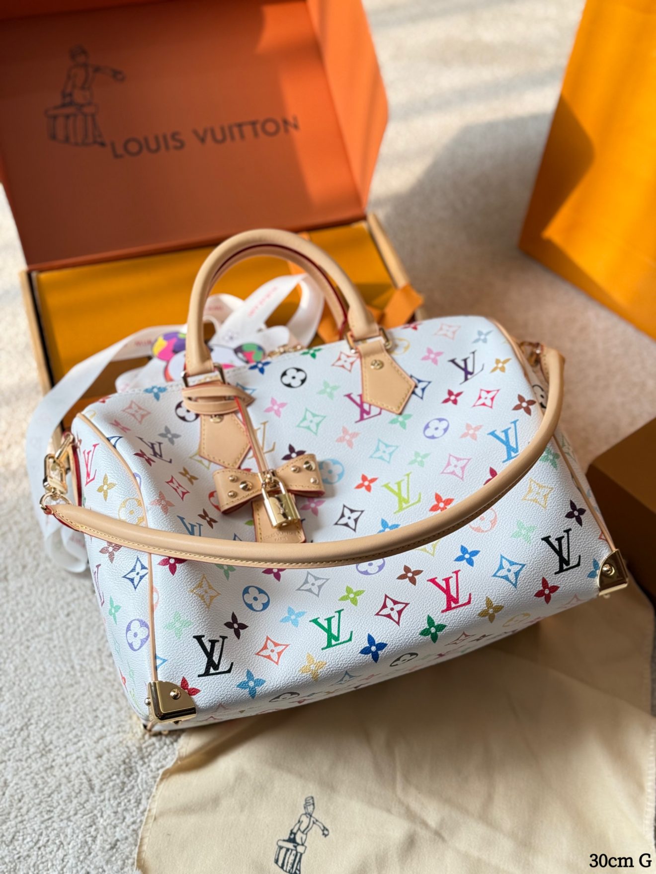 LOUIS VUITTON lv SPEEDY30 murakami - Image 8
