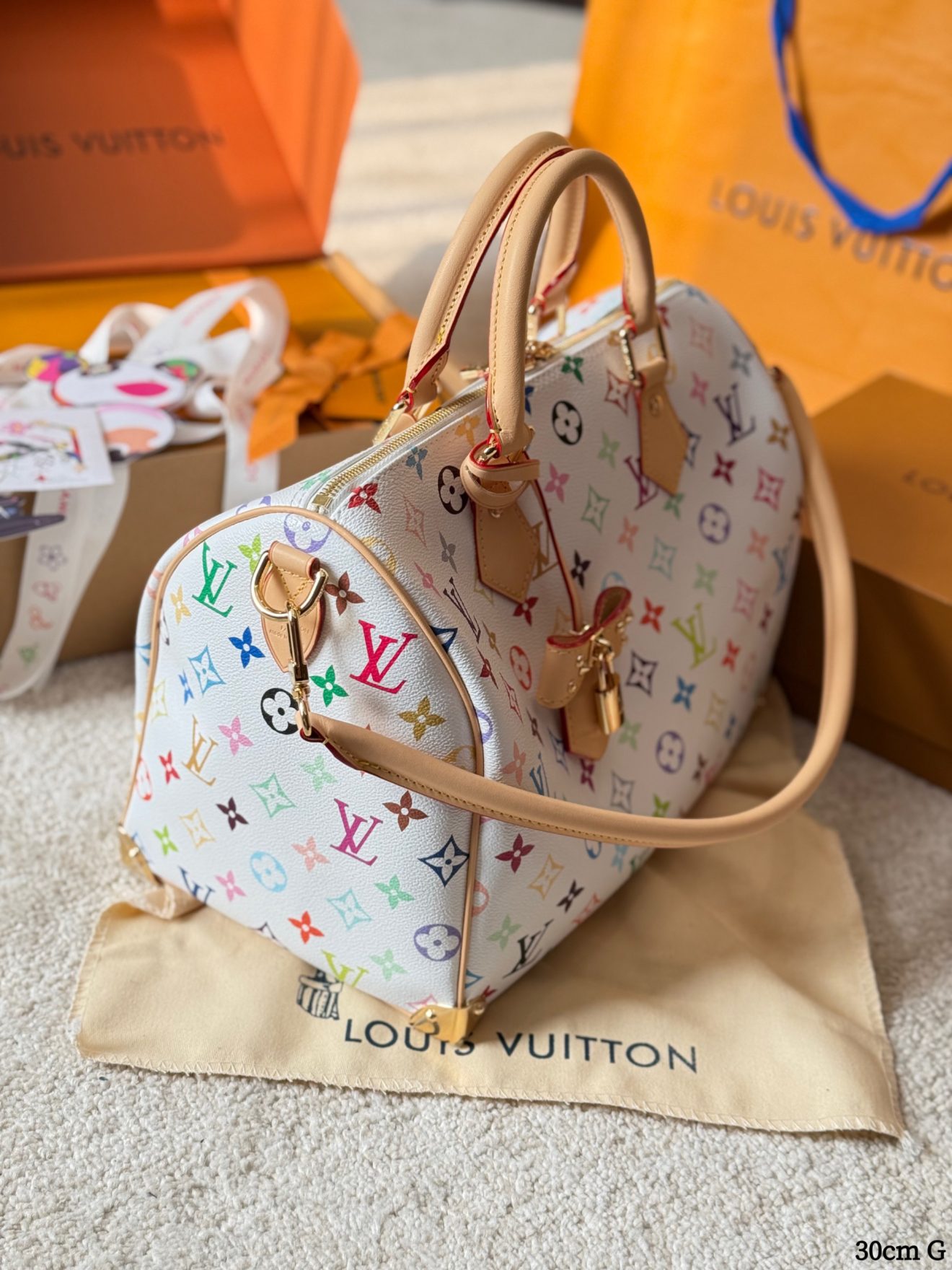 LOUIS VUITTON lv SPEEDY30 murakami - Image 7