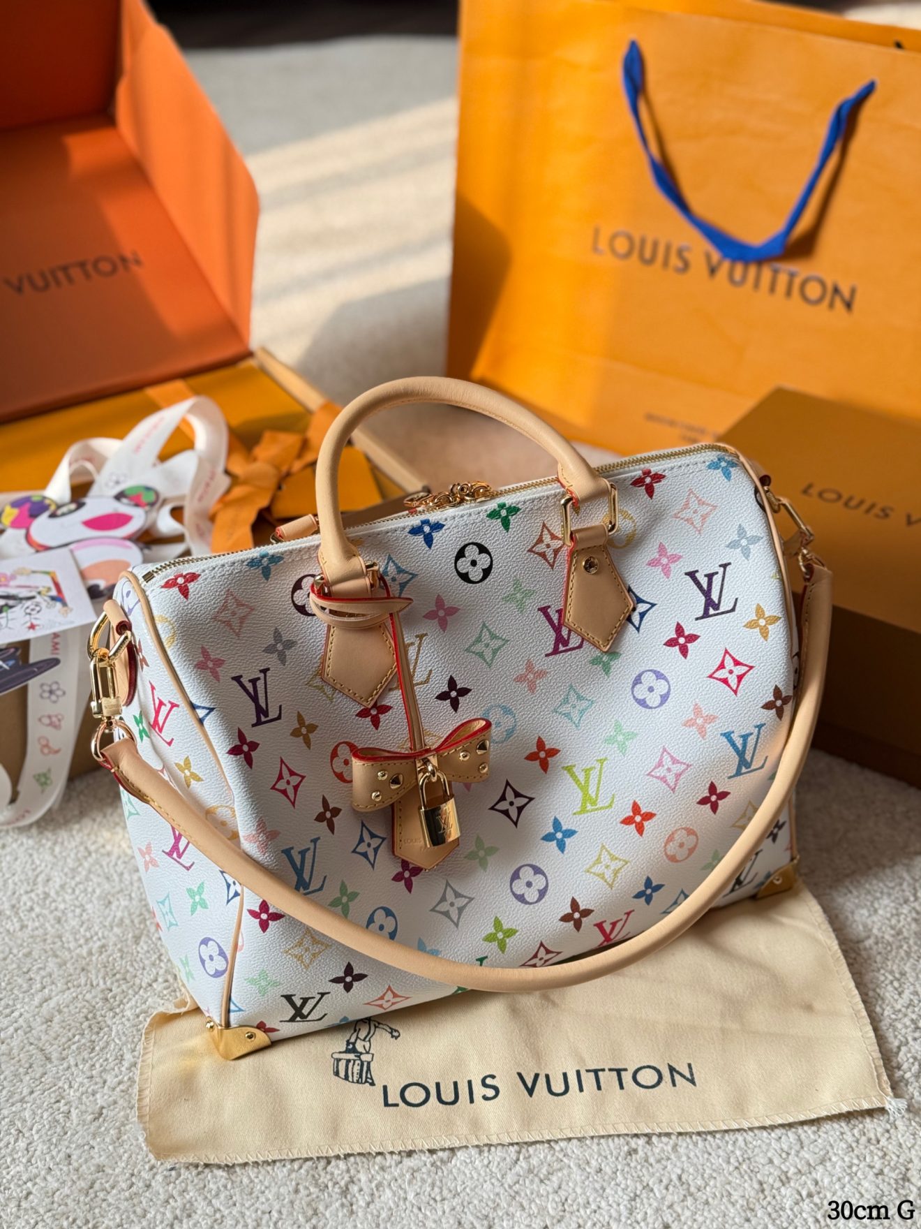 LOUIS VUITTON lv SPEEDY30 murakami - Image 5