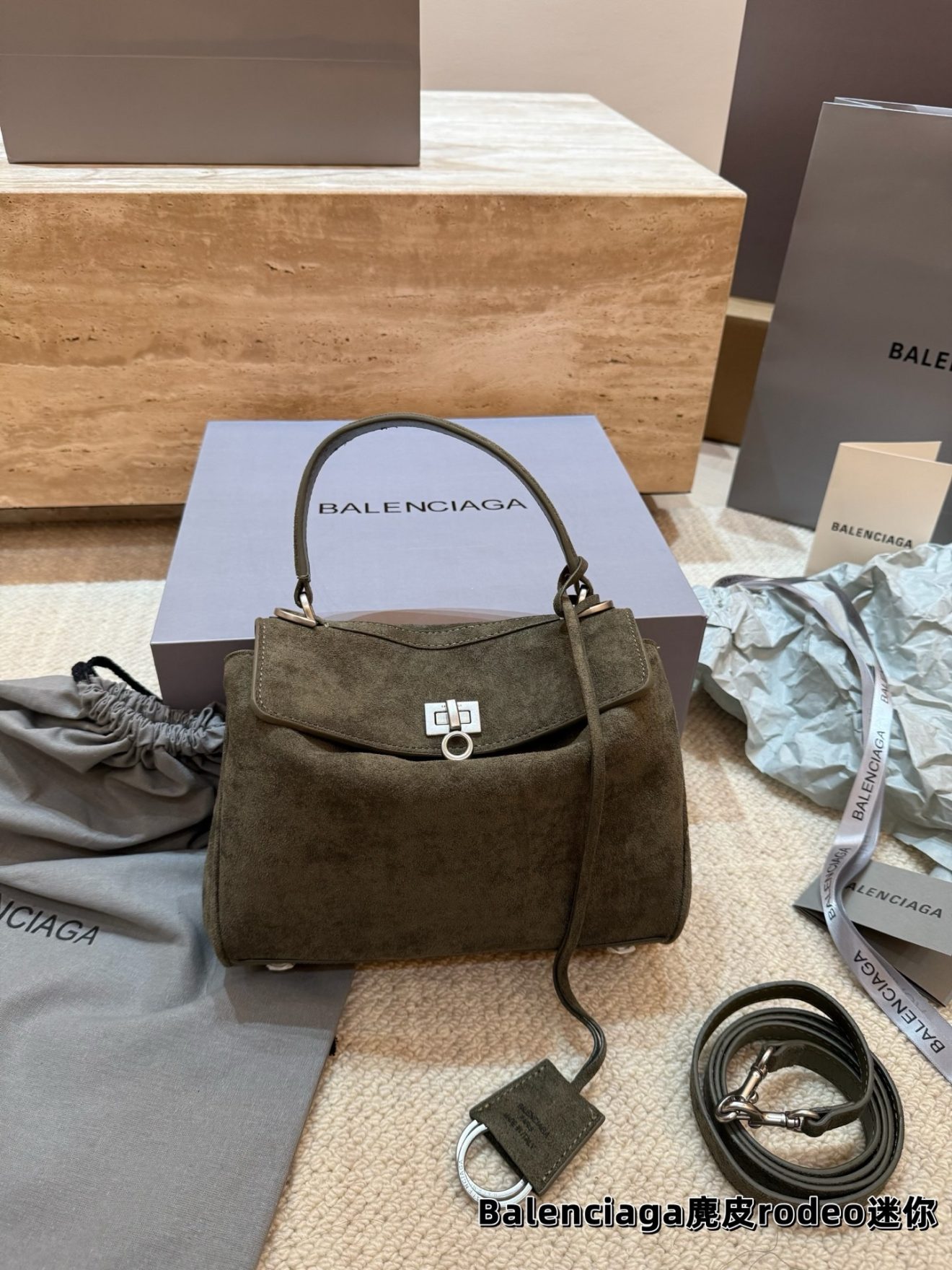 BALENCIAGA BAG , SIZE: 35x23 ,28x 20, 22x17 cm - Image 3