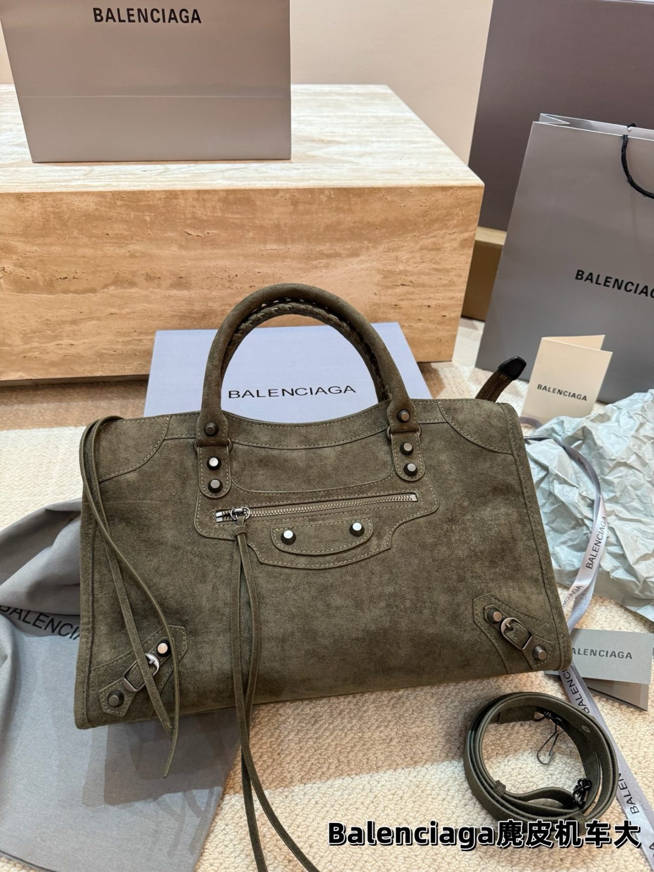 BALENCIAGA BAG , SIZE: BIG , 37*23CM  ,SMALL 30*19CM - Image 8