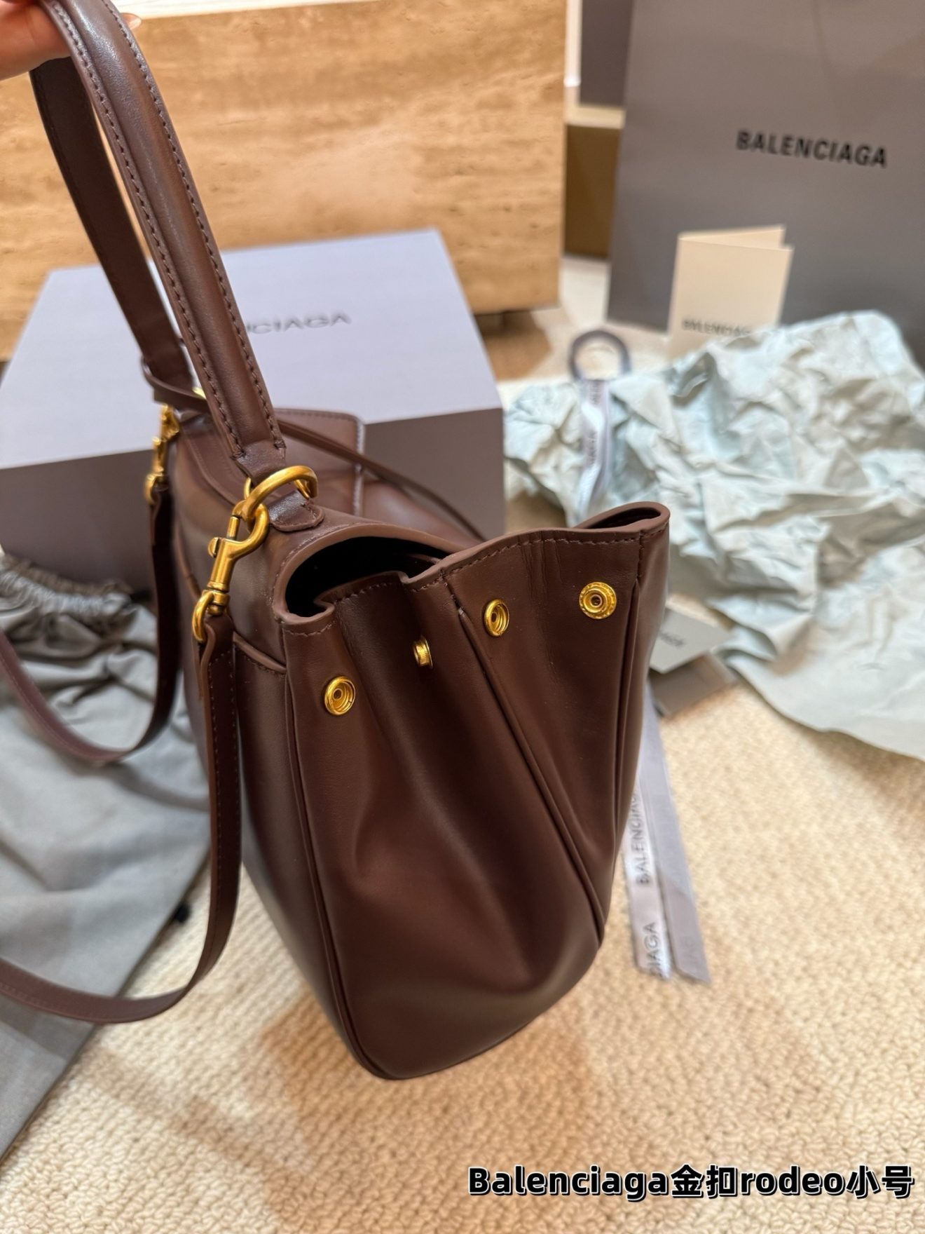 BALENCIAGA BAG , SIZE : 28X 20 CM - Image 8