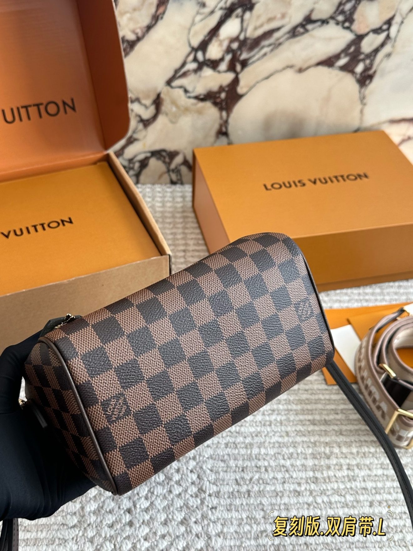 LOUIS VUITTON lv SPEEDY20 SIZE :  20.5x13.5x12 CM - Image 4
