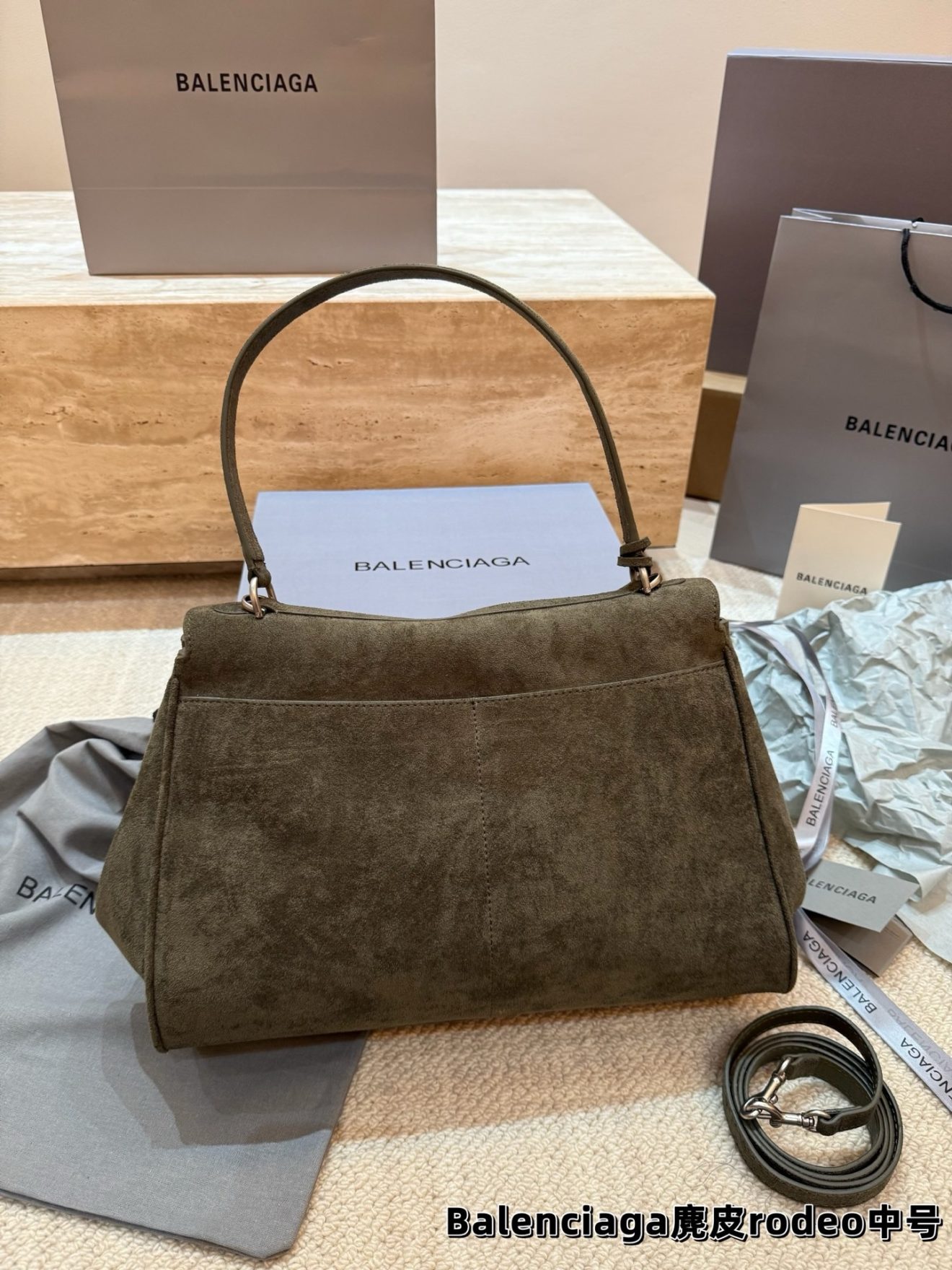 BALENCIAGA BAG , SIZE: 35x23 ,28x 20, 22x17 cm - Image 9