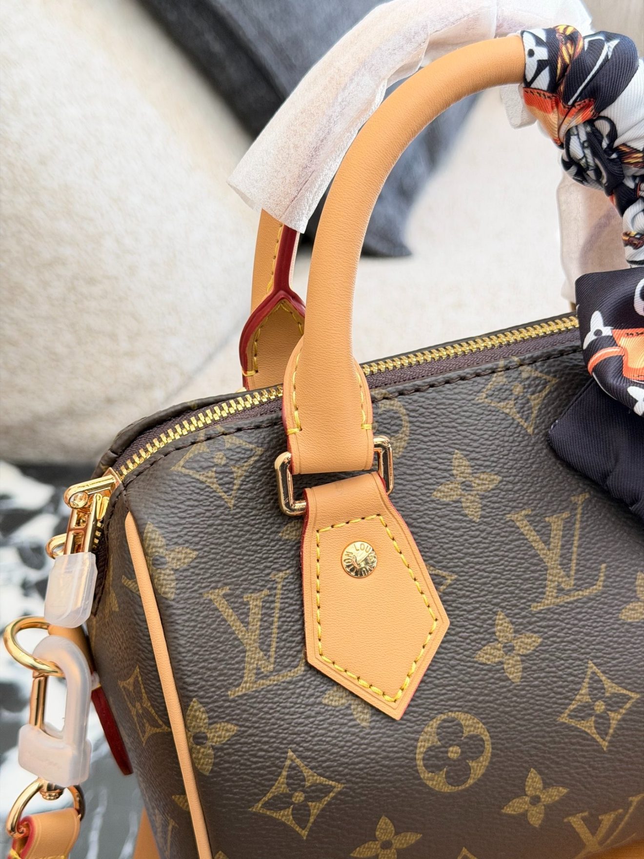 LOUIS VUITTON lv SPEEDY20 SIZE :  20.5x13.5x12 CM - Image 4