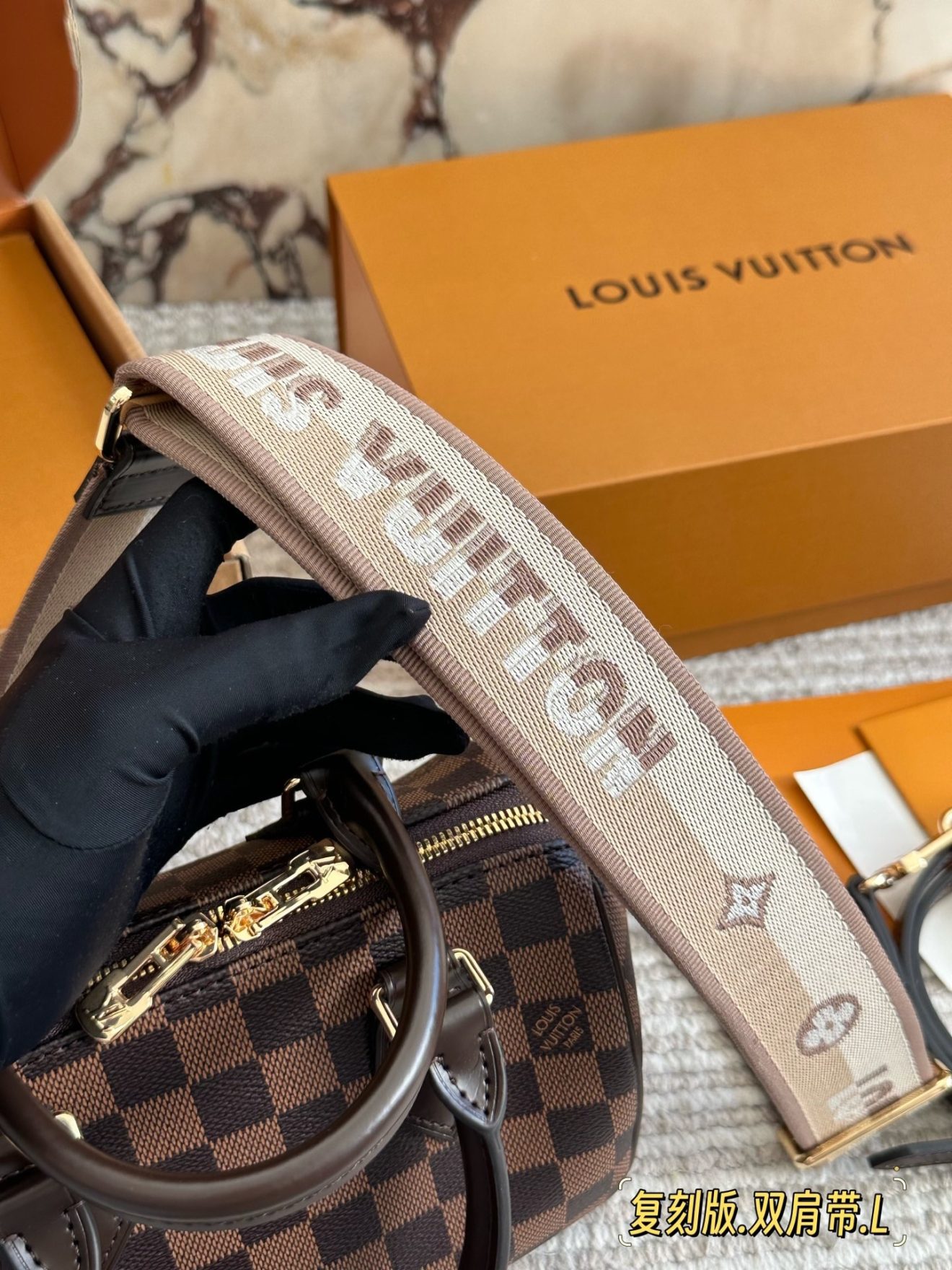 LOUIS VUITTON lv SPEEDY20 SIZE :  20.5x13.5x12 CM - Image 5