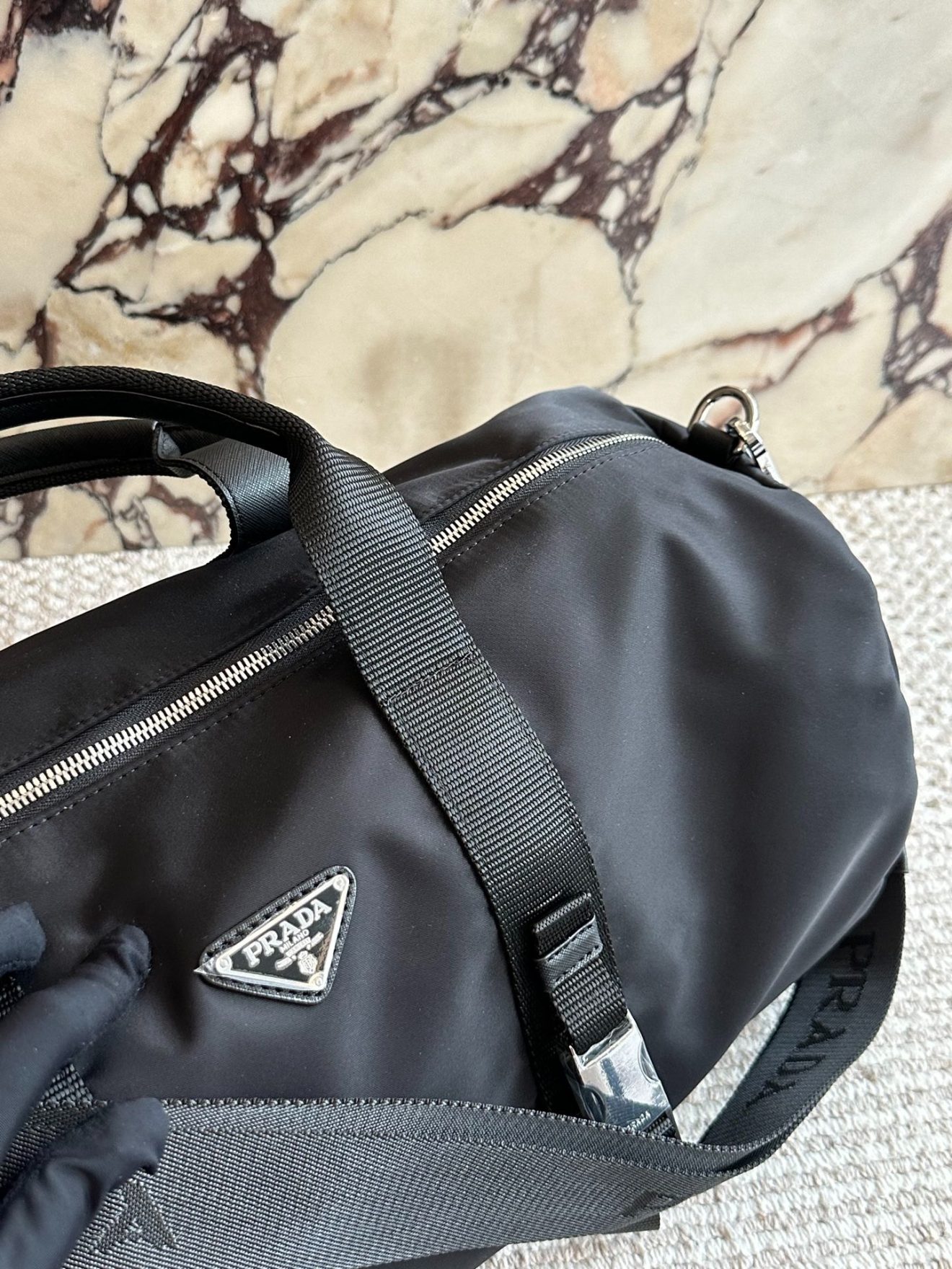 PRADA DUFFLE size：50*25cm - Image 4