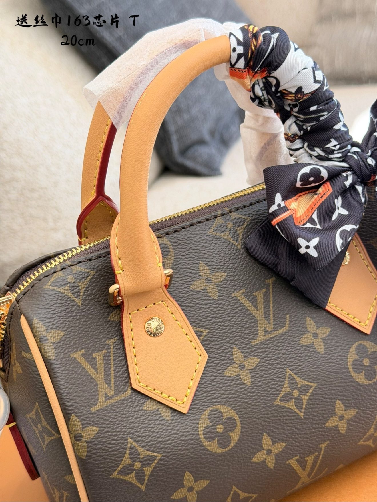 LOUIS VUITTON LV SPEEDY20 SIZE :  20.5x13.5x12 CM - Image 6