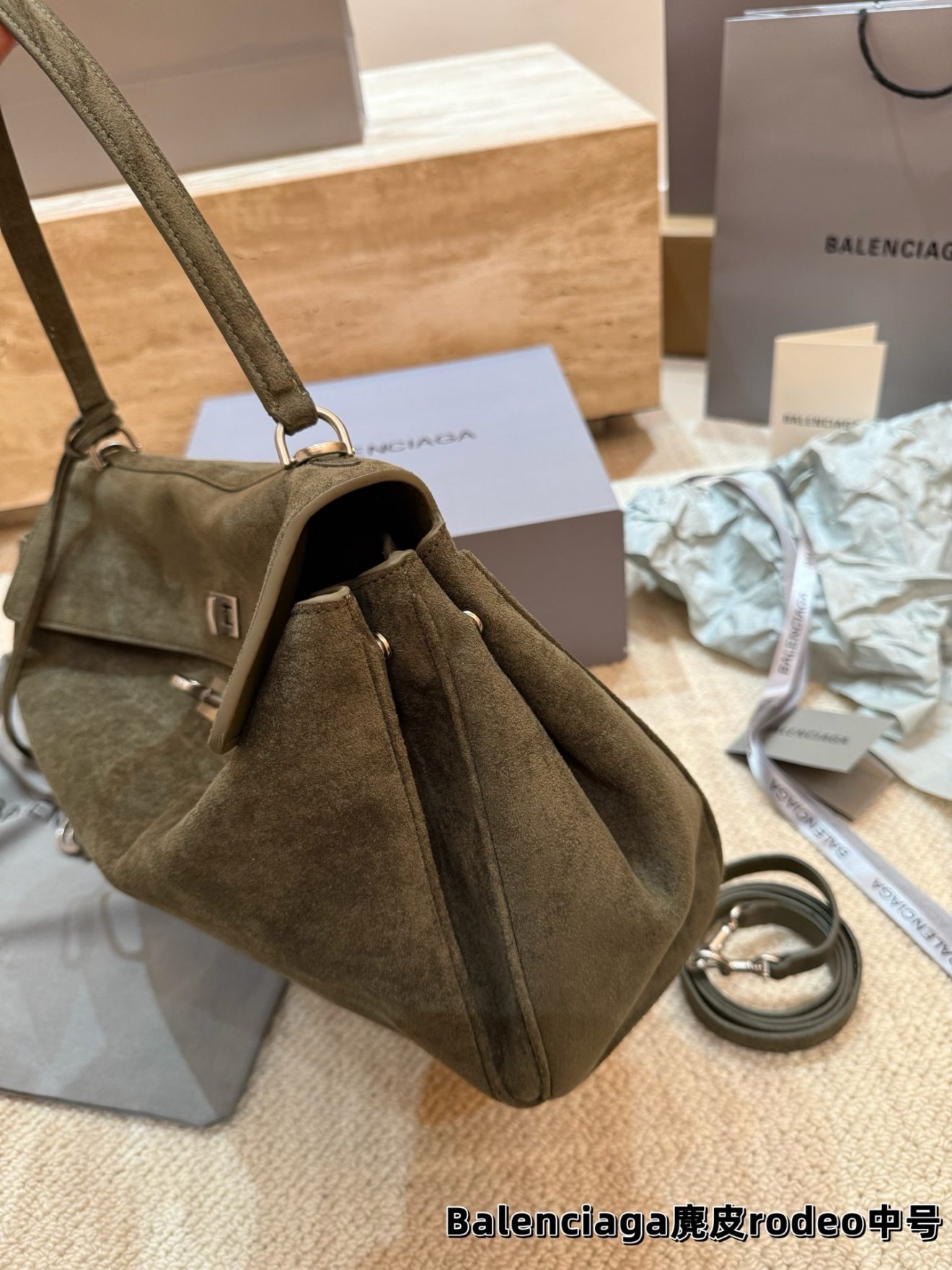 BALENCIAGA BAG , SIZE: 35x23 ,28x 20, 22x17 cm - Image 4