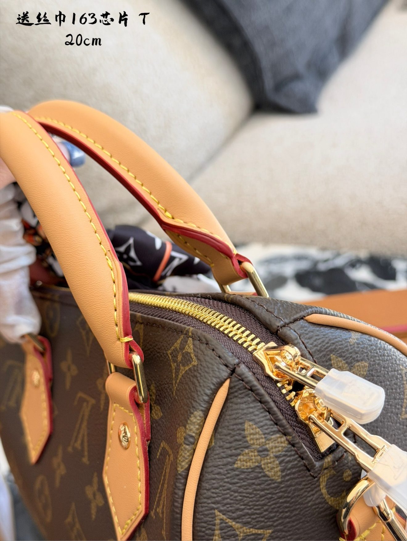 LOUIS VUITTON LV SPEEDY20 SIZE :  20.5x13.5x12 CM - Image 3