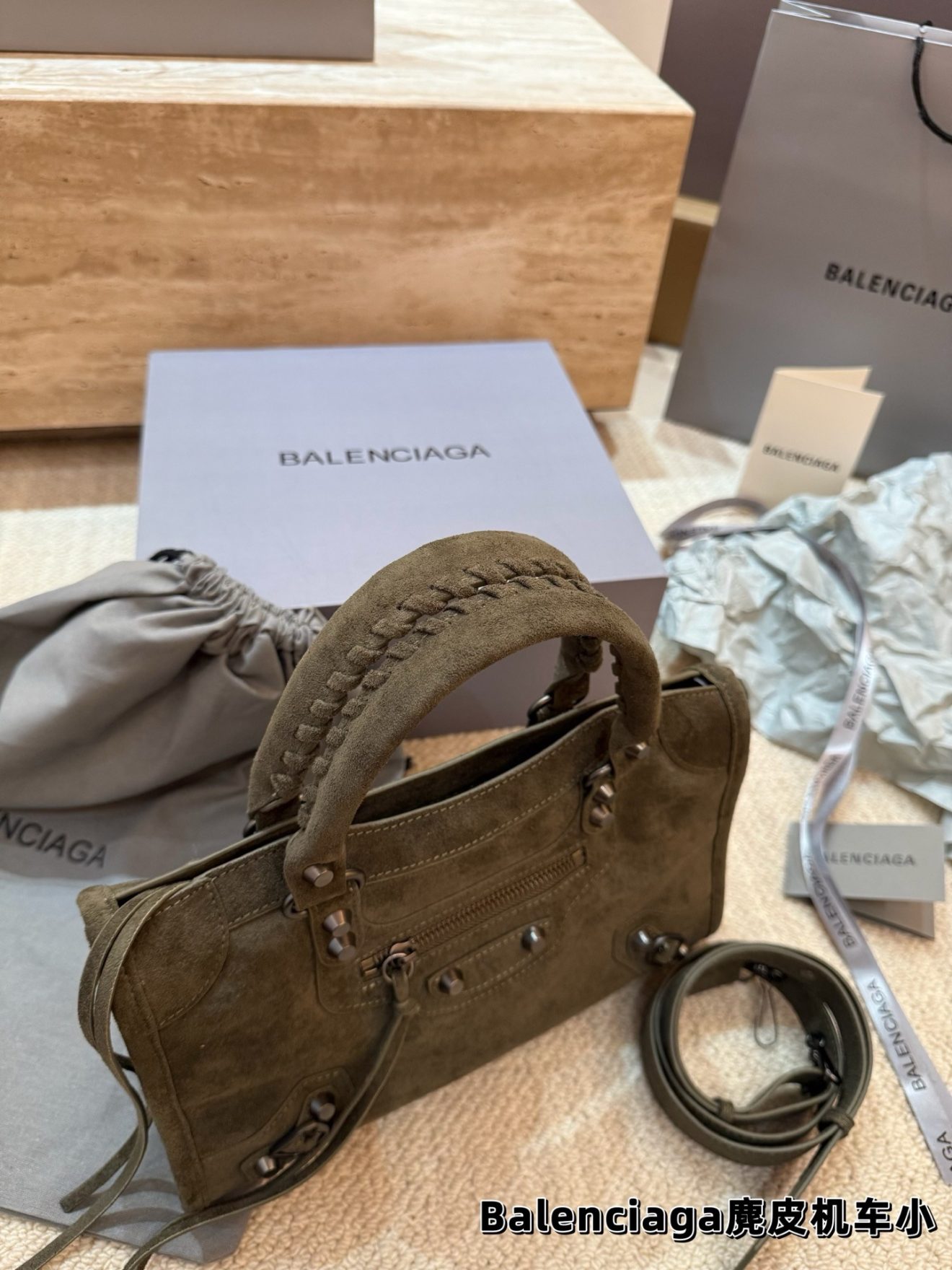 BALENCIAGA BAG , SIZE: BIG , 37*23CM  ,SMALL 30*19CM - Image 5