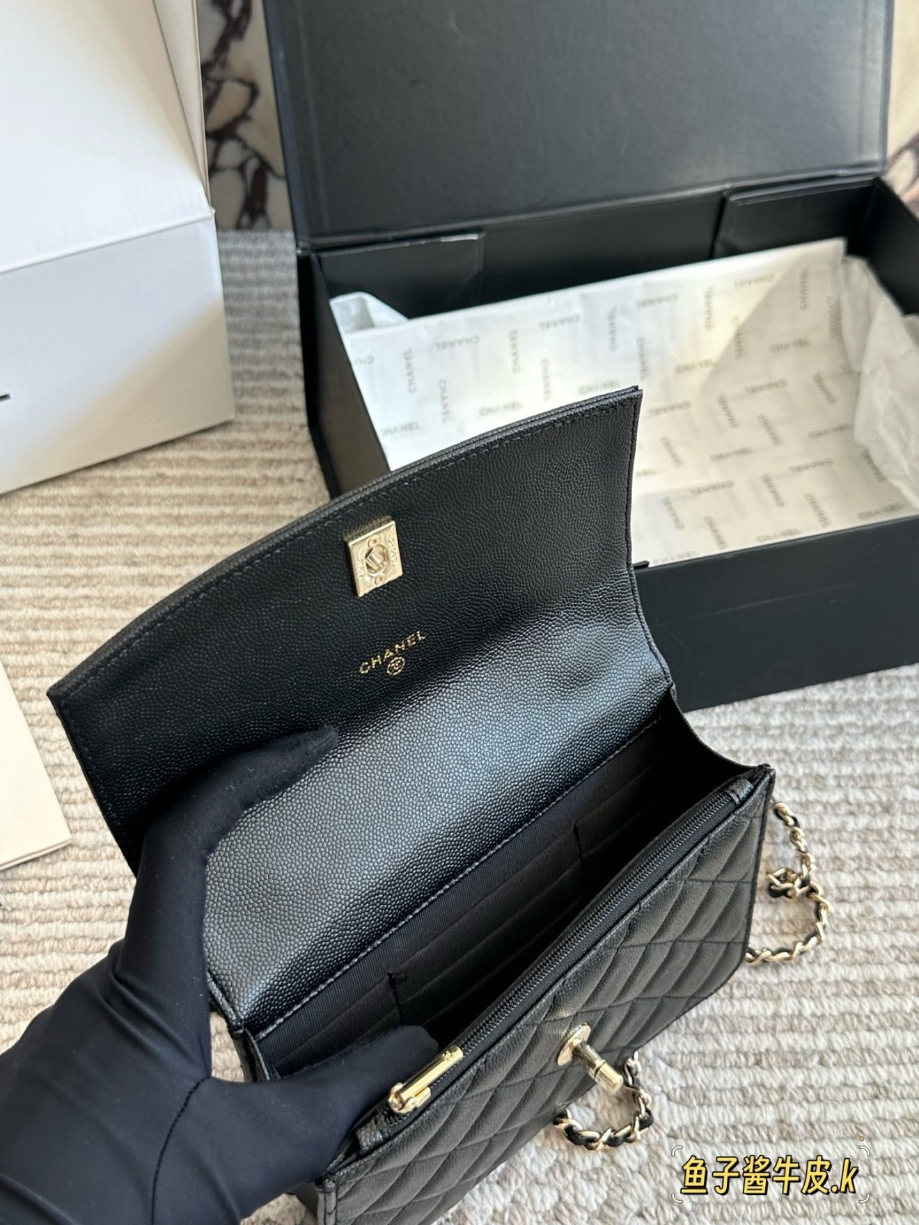 CHANEL BACKPACK SIZE : 18 X 13cm - Image 3