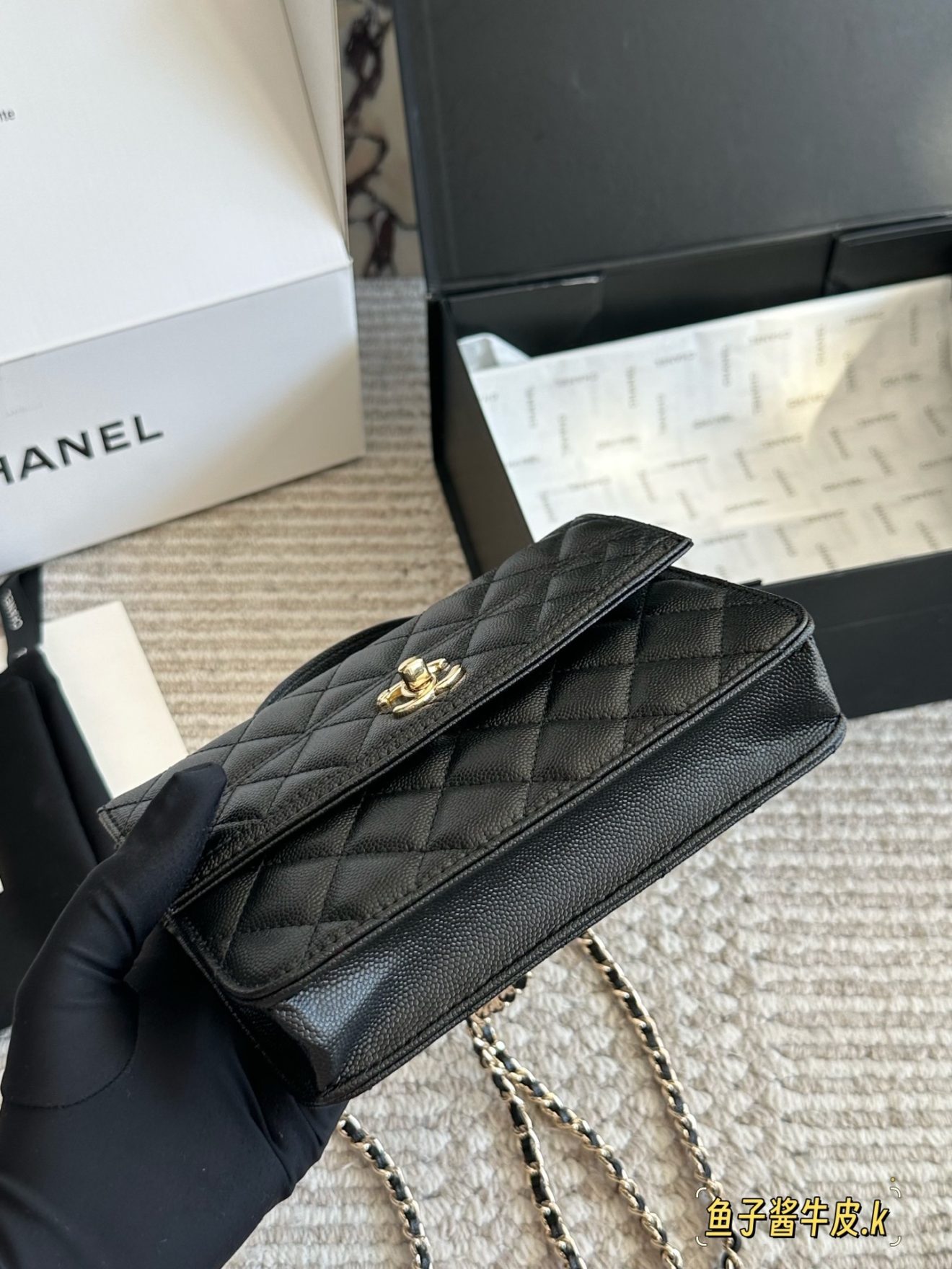CHANEL BACKPACK SIZE : 18 X 13cm - Image 4