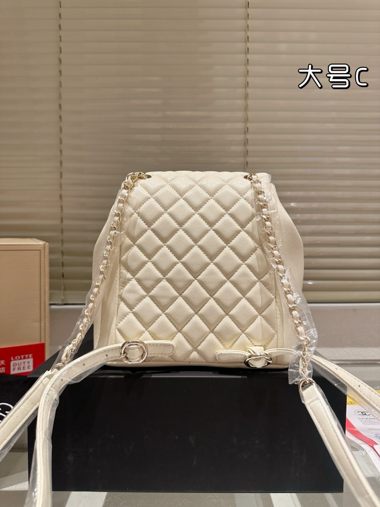 CHANEL BACKPACK SIZE : 20  x  20cm - Image 4