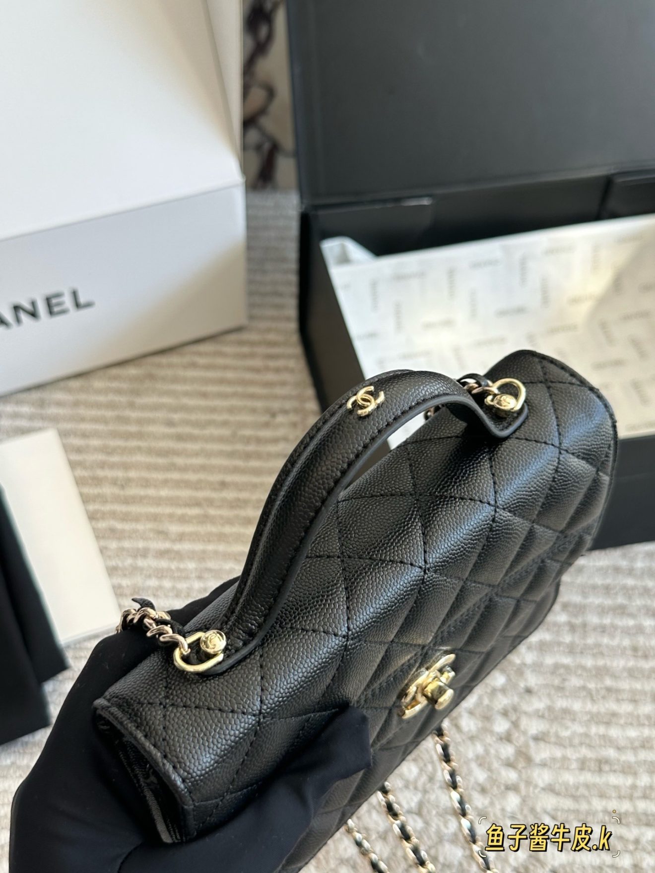 CHANEL BACKPACK SIZE : 18 X 13cm - Image 5