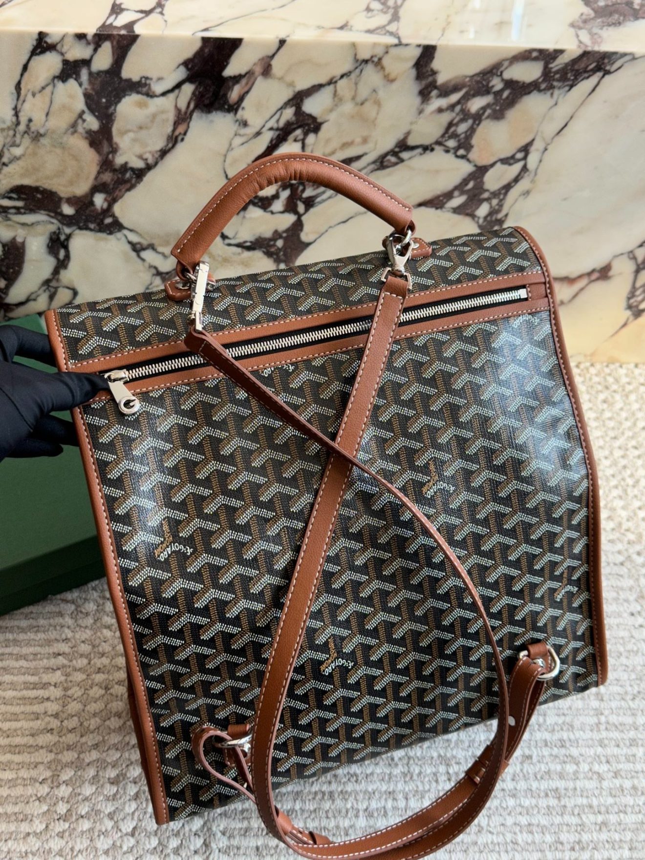 GOYARD BACKPACK SIZE : 30*40 CM - Image 5
