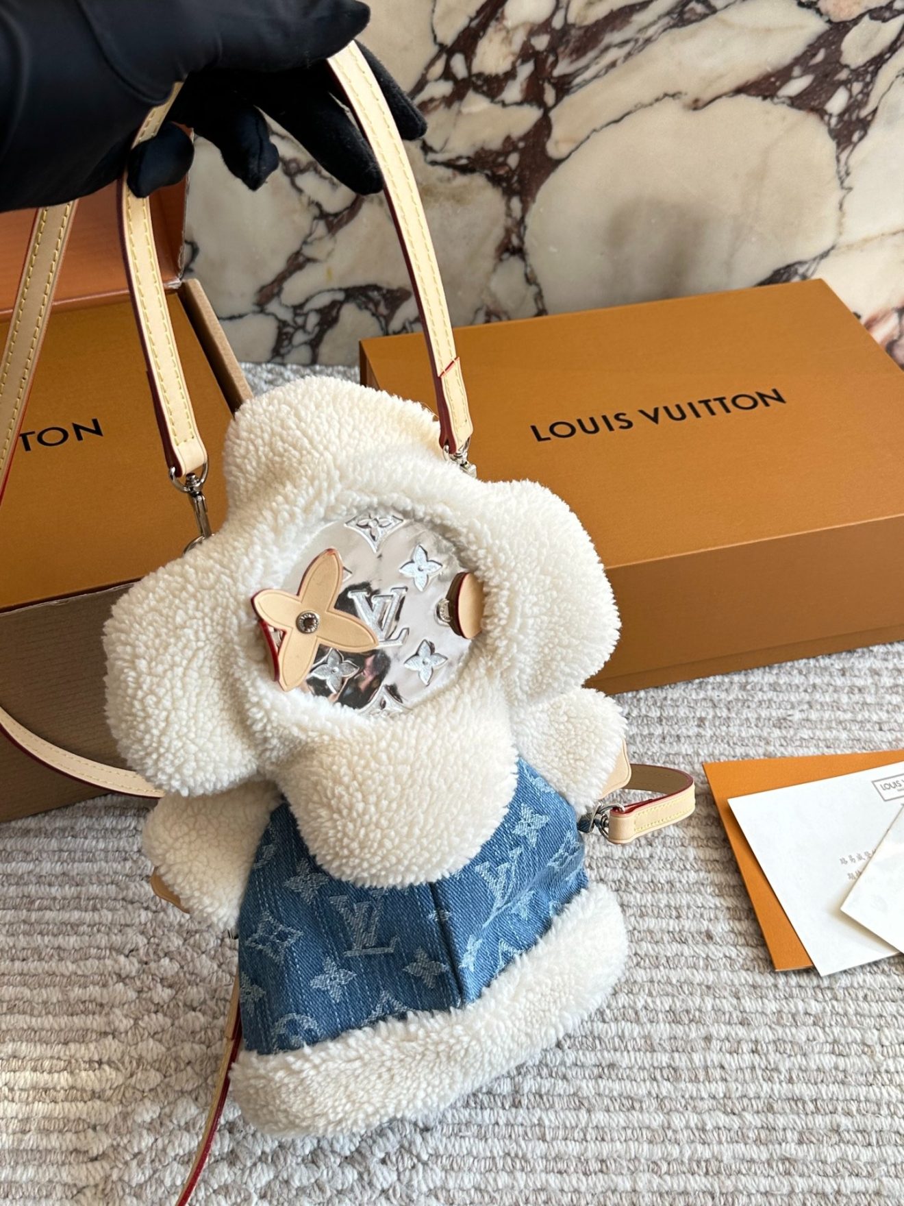 LV  BACKPACK size: 28 X13 X 7 CM