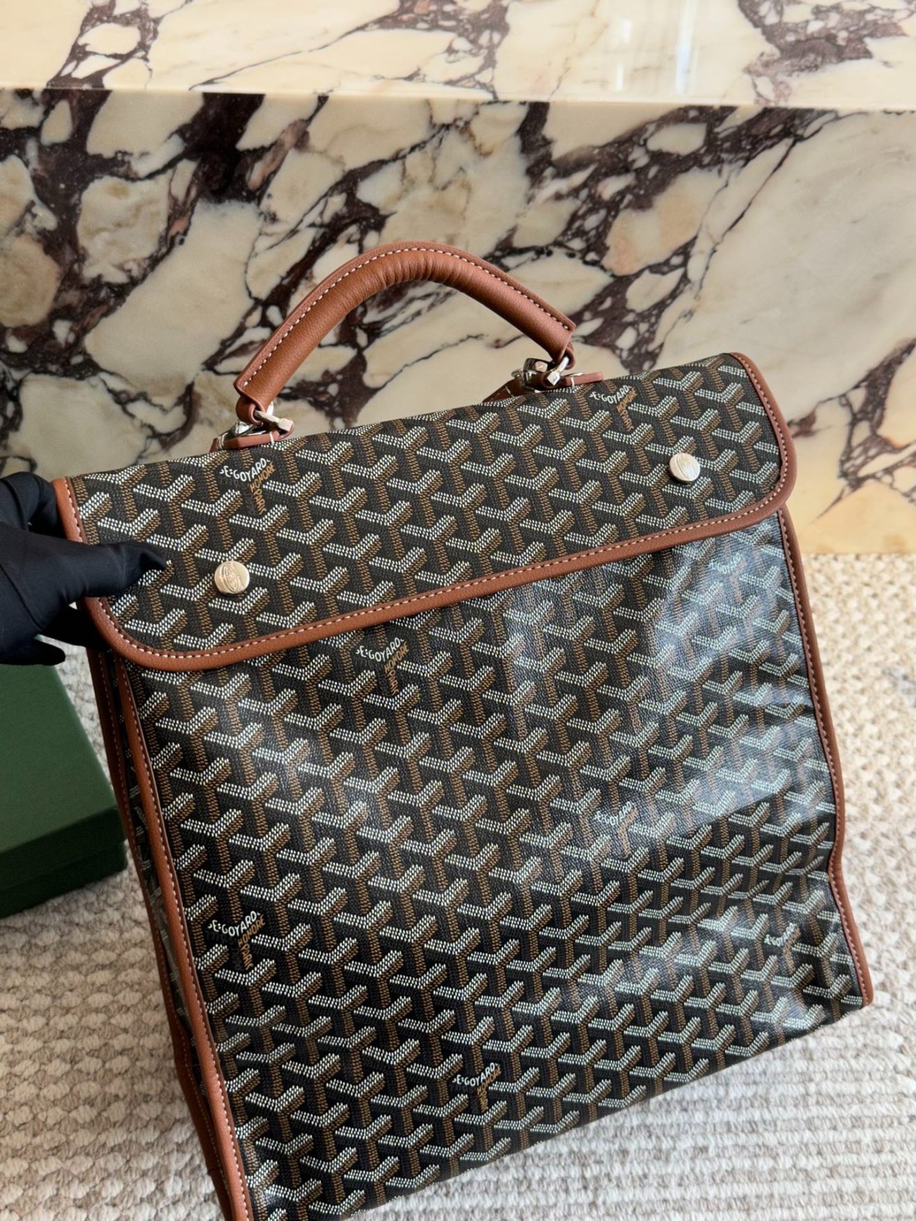 GOYARD BACKPACK SIZE : 30*40 CM