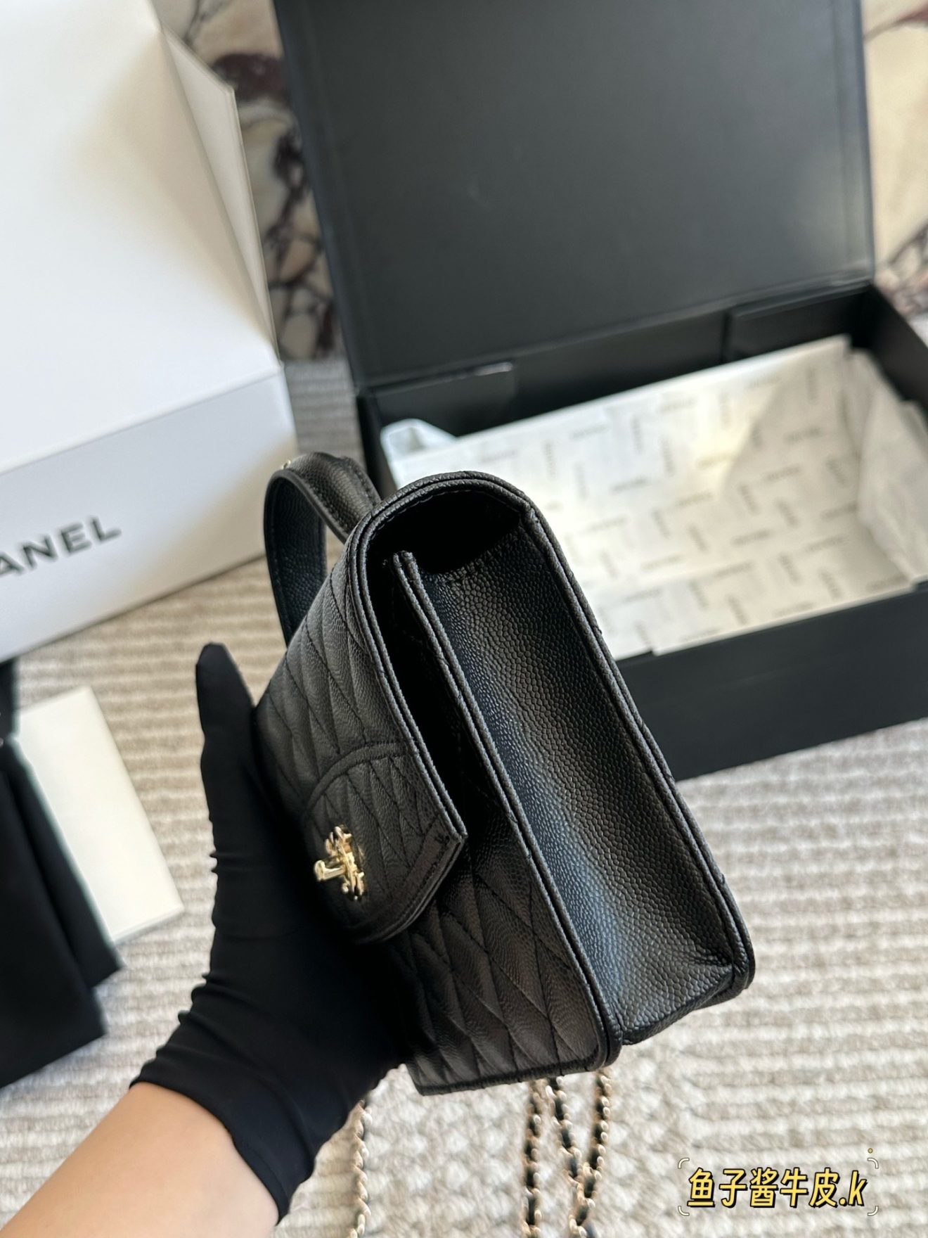 CHANEL BACKPACK SIZE : 18 X 13cm - Image 9